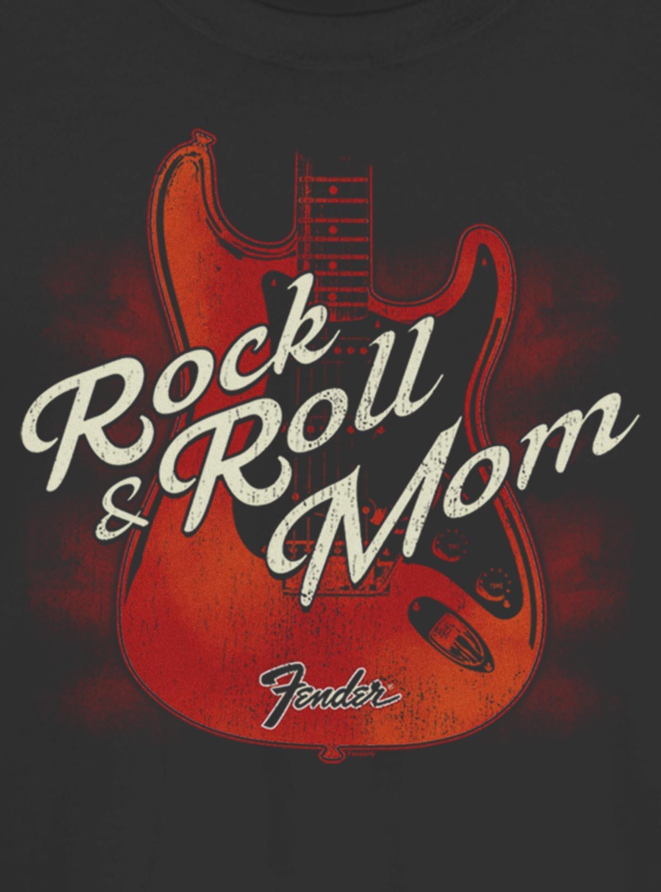 Fender Rock N Roll Mom Guitar Girls T-Shirt, , hi-res