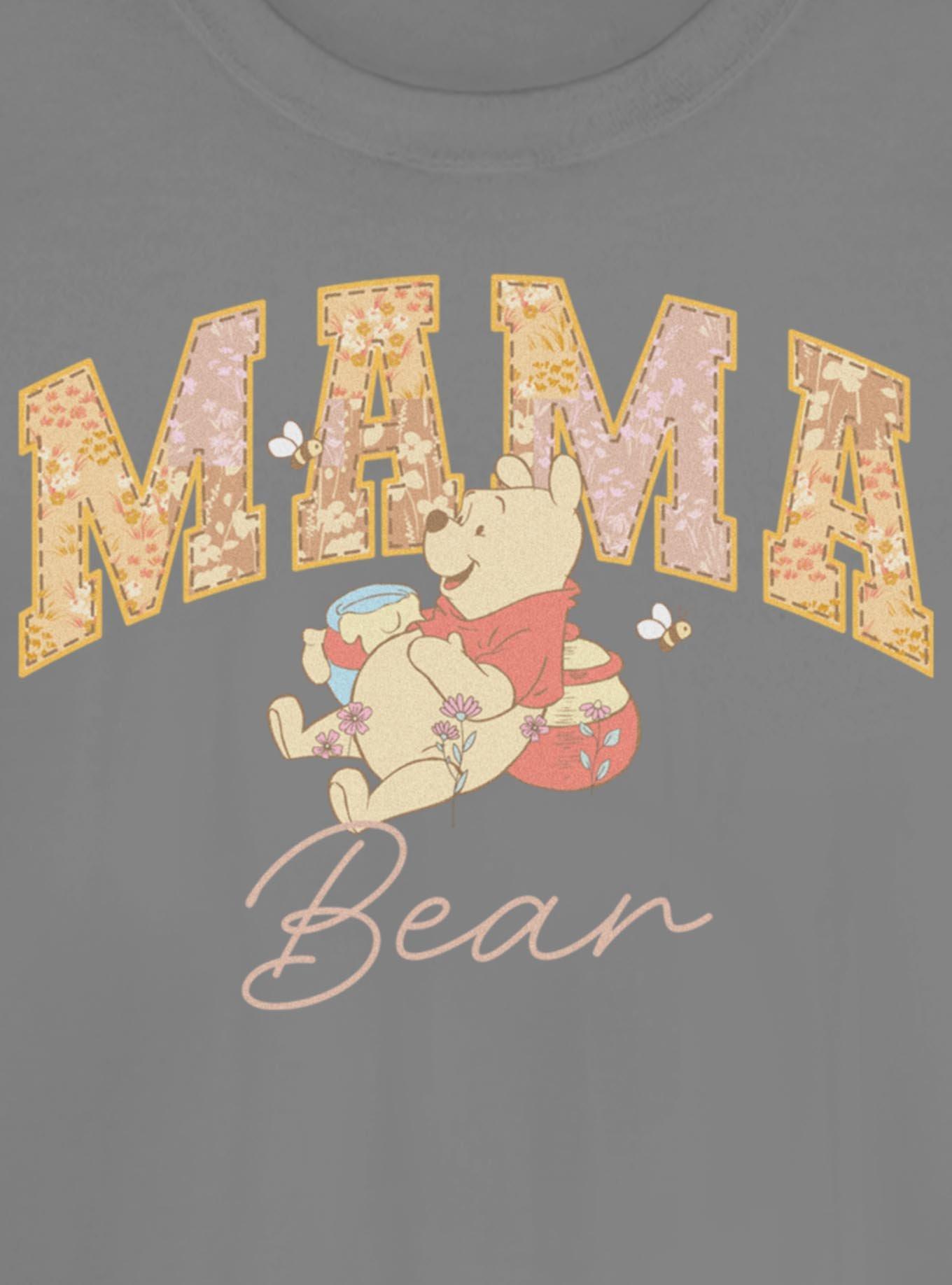 Disney Winnie The Pooh Mama Collegiate Bear Girls T-Shirt, , hi-res