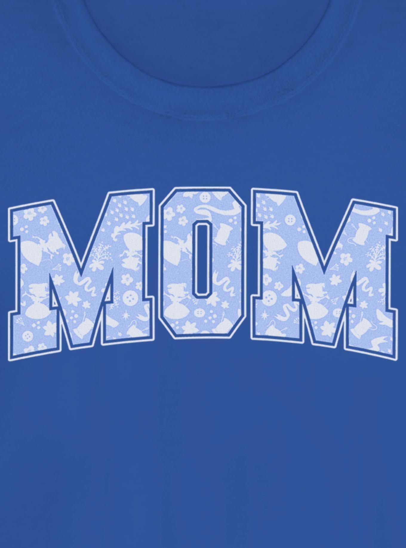 Disney Princesses Mom Collegiate Pattern Girls T-Shirt, , hi-res