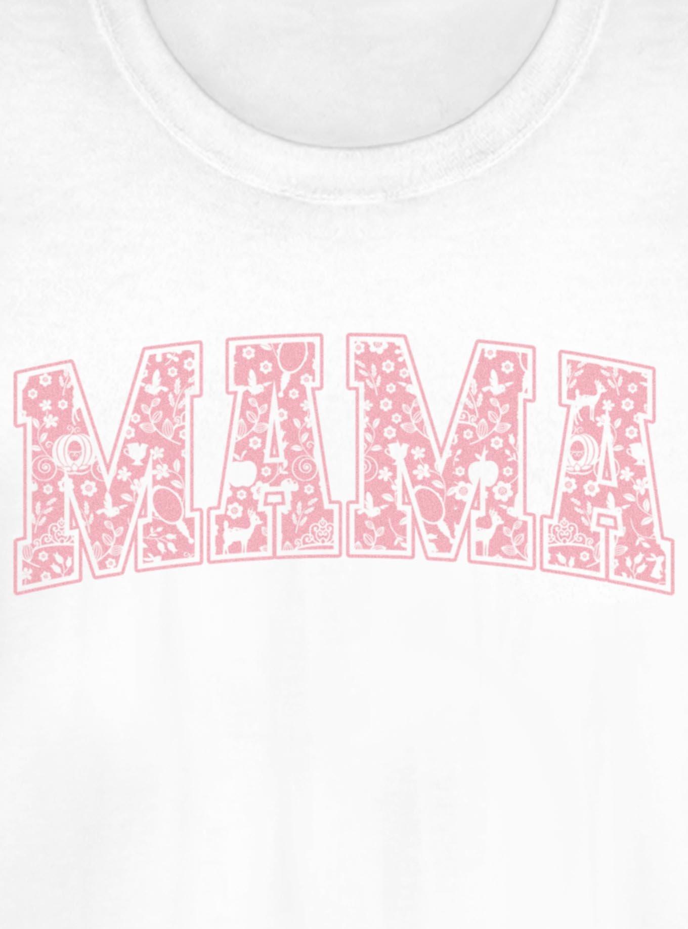 Disney Princesses Mama Collegiate Pattern Girls T-Shirt, , hi-res