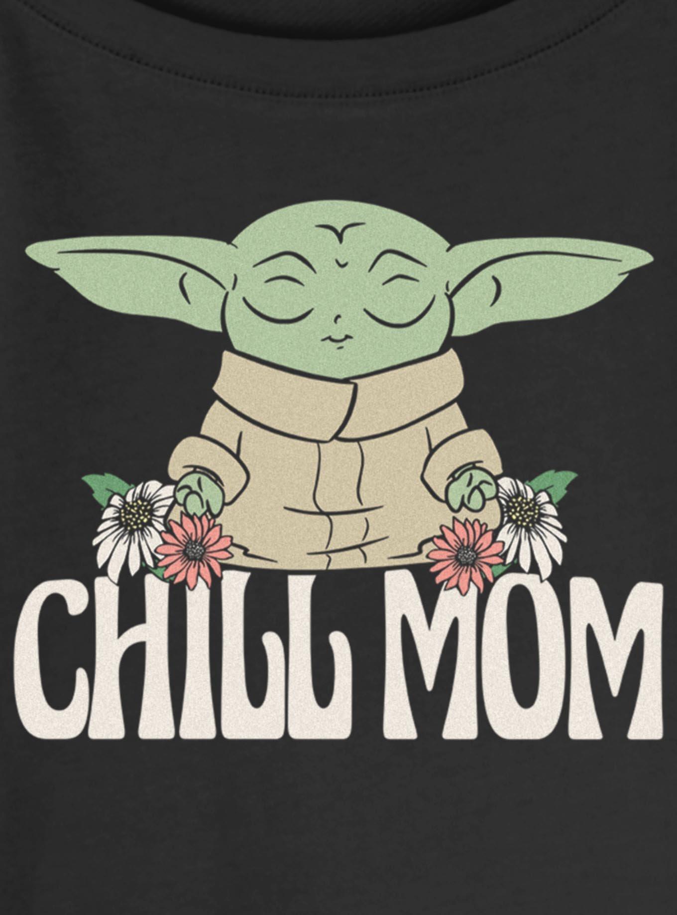 Star Wars Grogu Chill Mom Girls Slouchy Sweatshirt, , hi-res