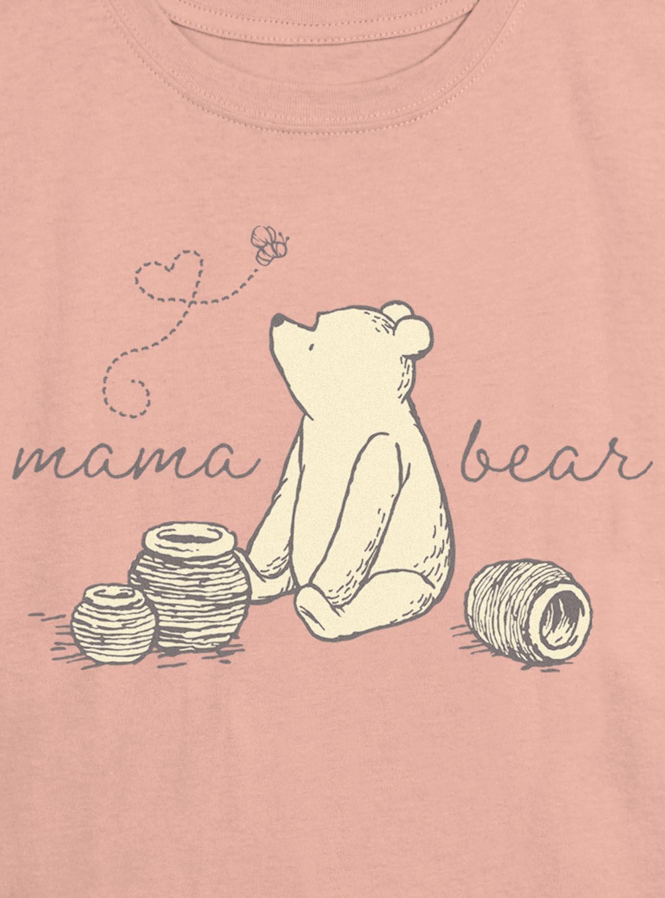 Disney Winnie The Pooh Mama Bear Girls Skimmer T-Shirt, , hi-res