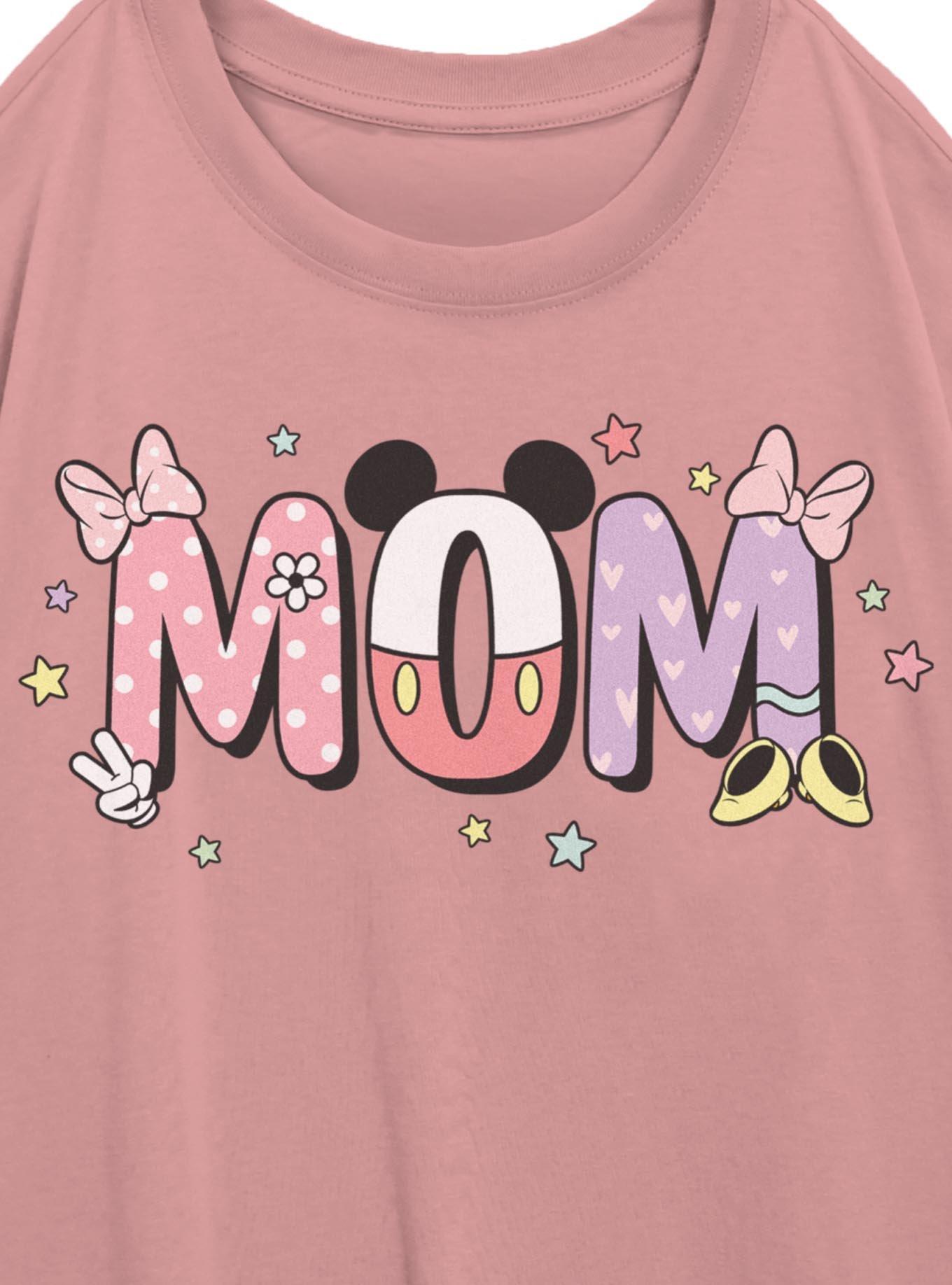 Disney Mickey Mouse & Minnie Mom Girls Oversized T-Shirt, , hi-res