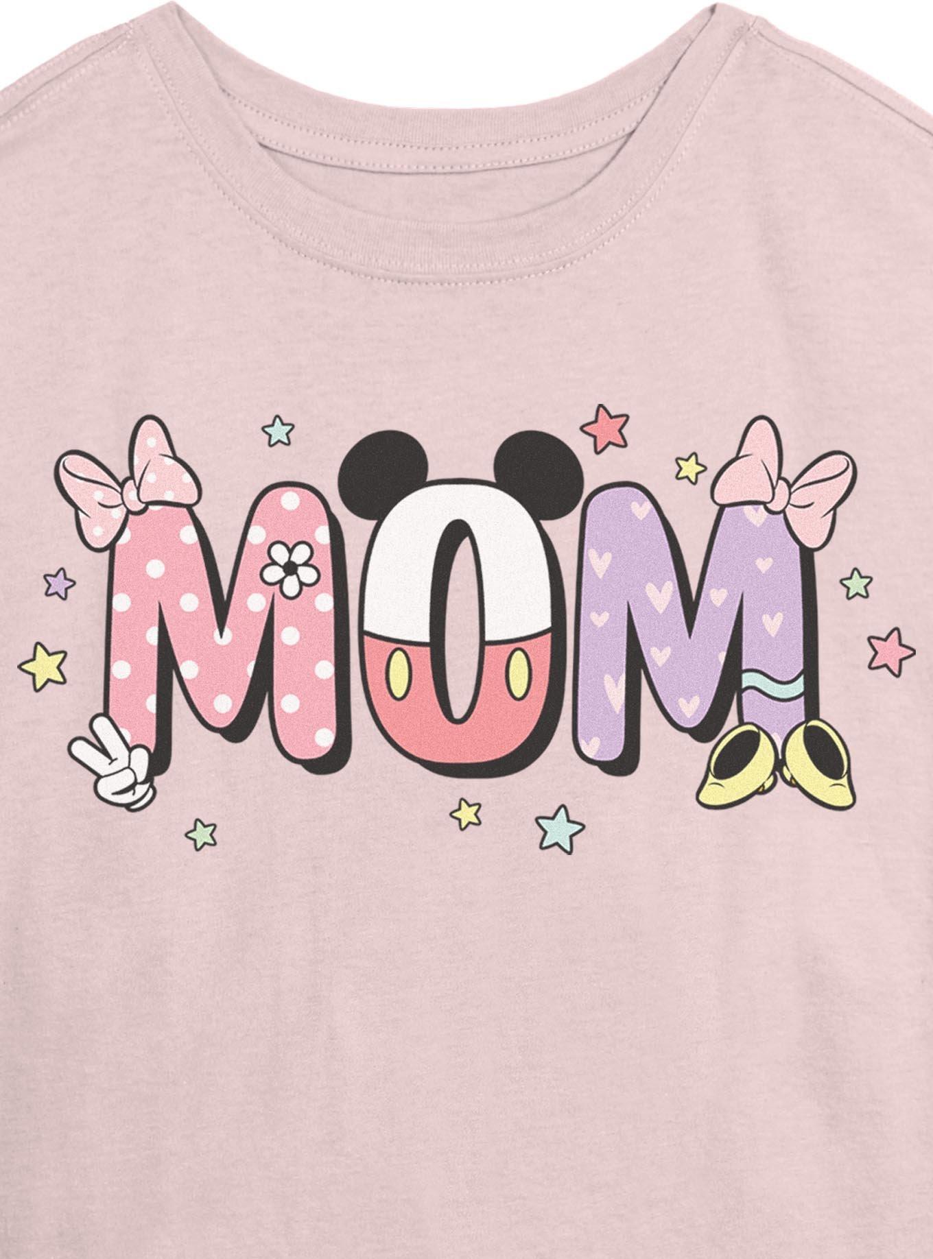 Disney Mickey Mouse & Minnie Mom Girls Skimmer T-Shirt, , hi-res