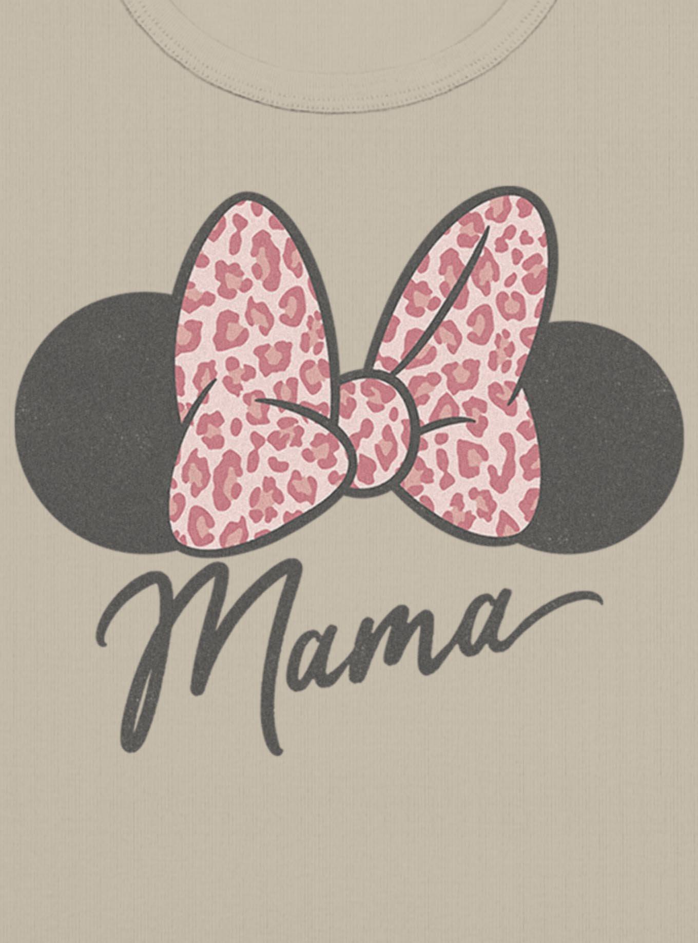 Disney Minnie Mouse Mama Leopard Bow Girls Baby T-Shirt, , hi-res