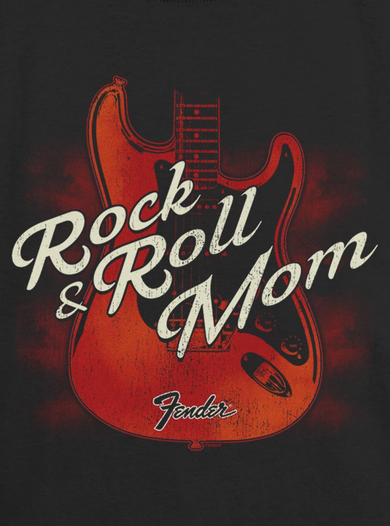 Fender Rock N Roll Mom Guitar Girls Skimmer T-Shirt, , hi-res