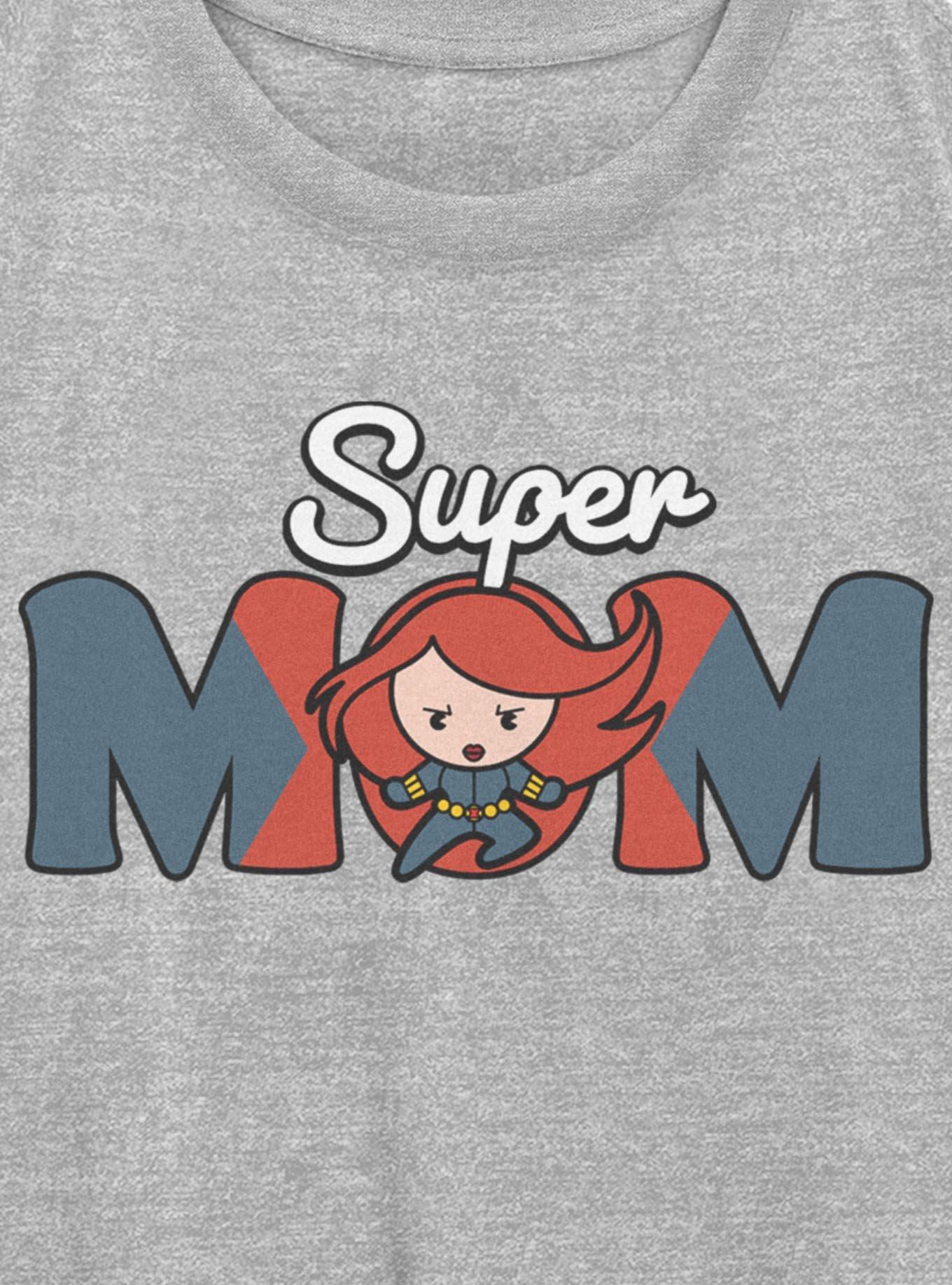Marvel Black Widow Kawaii Super Mom Girls Oversized T-Shirt, , hi-res