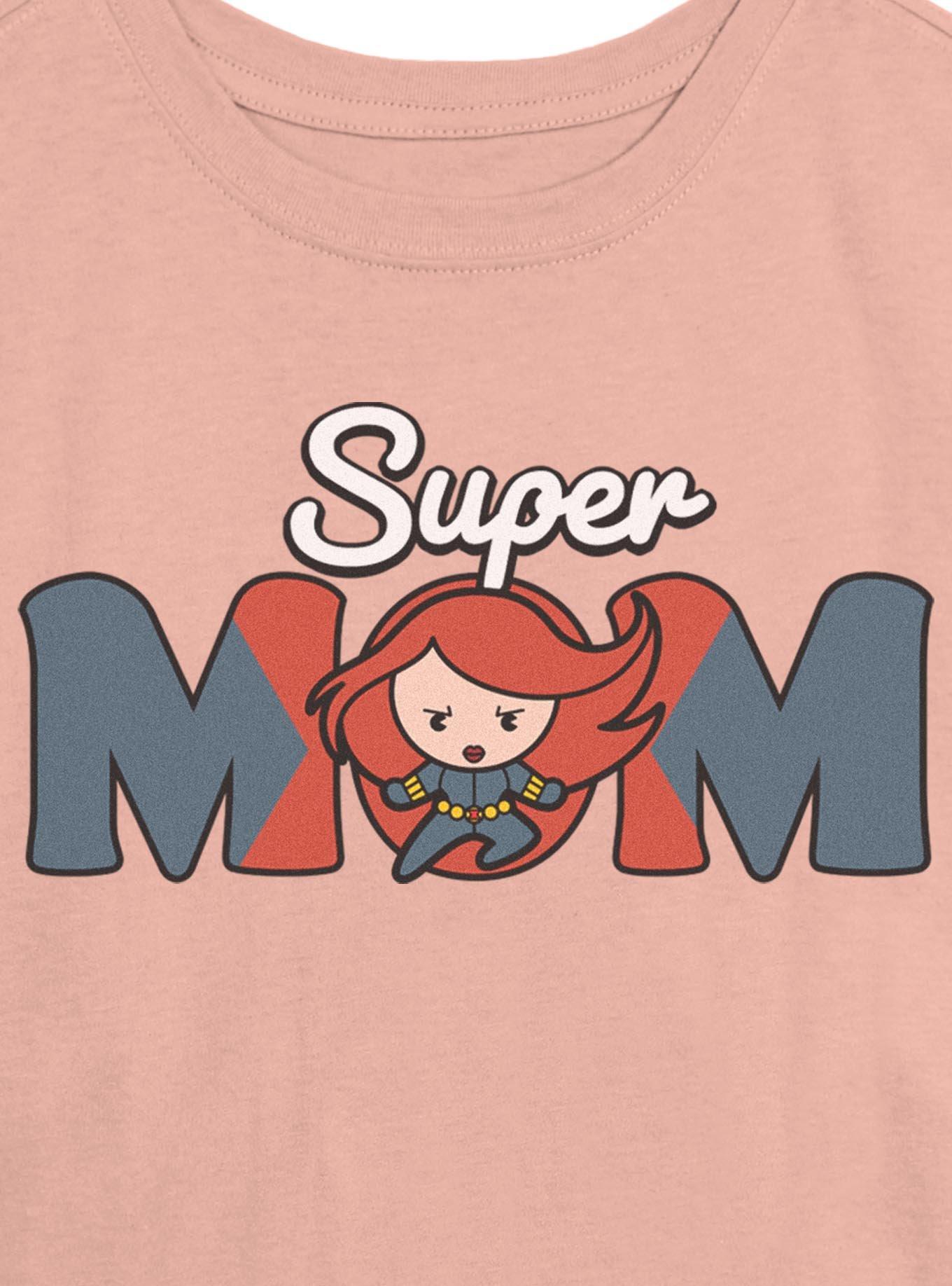 Marvel Black Widow Kawaii Super Mom Girls Skimmer T-Shirt, , hi-res