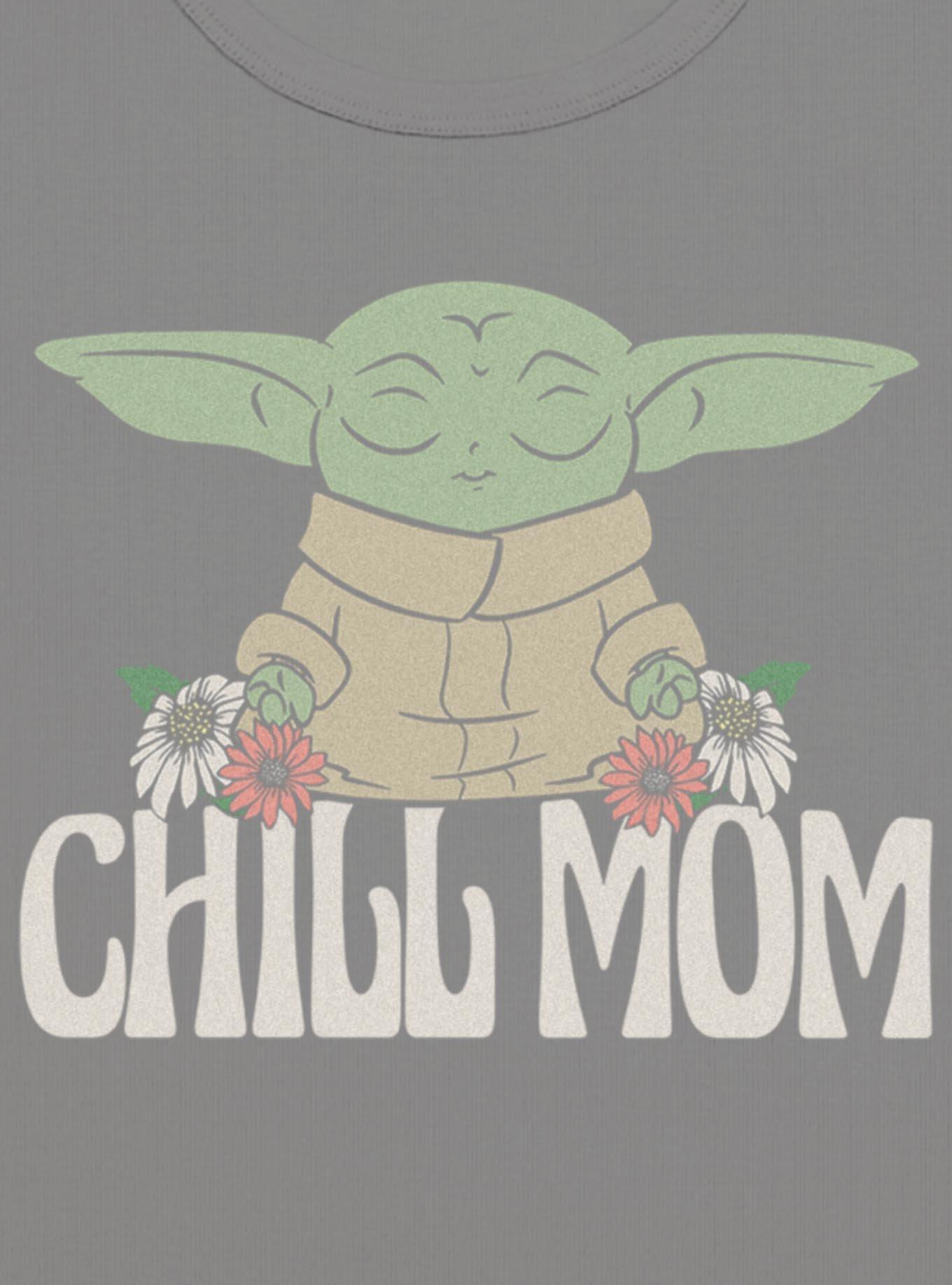 Star Wars Grogu Chill Mom Girls Baby T-Shirt, , hi-res