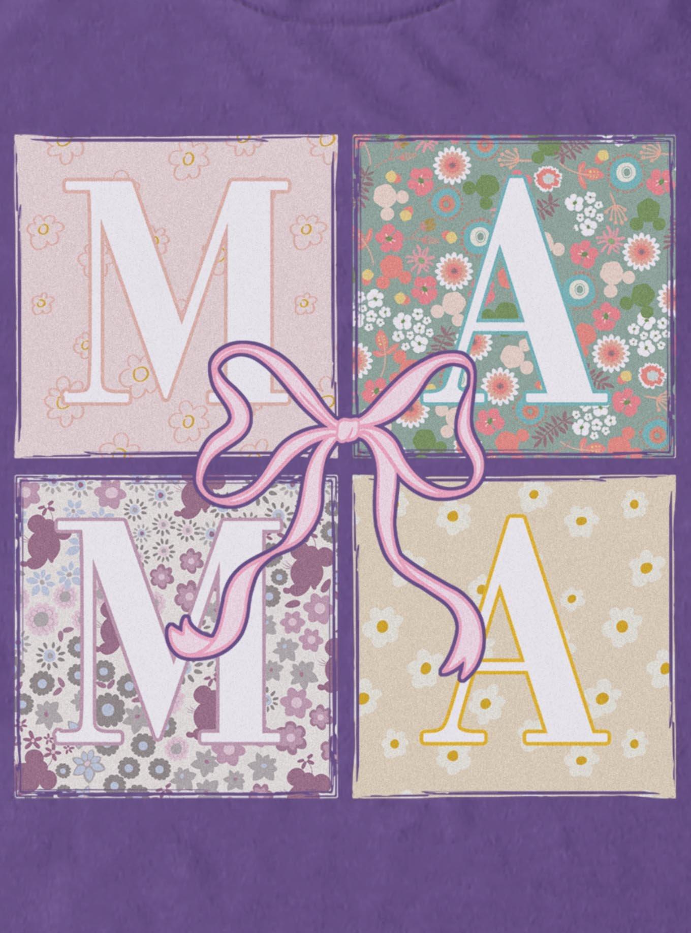 Disney Mickey Mouse Mama Floral Boxed Up T-Shirt, , hi-res