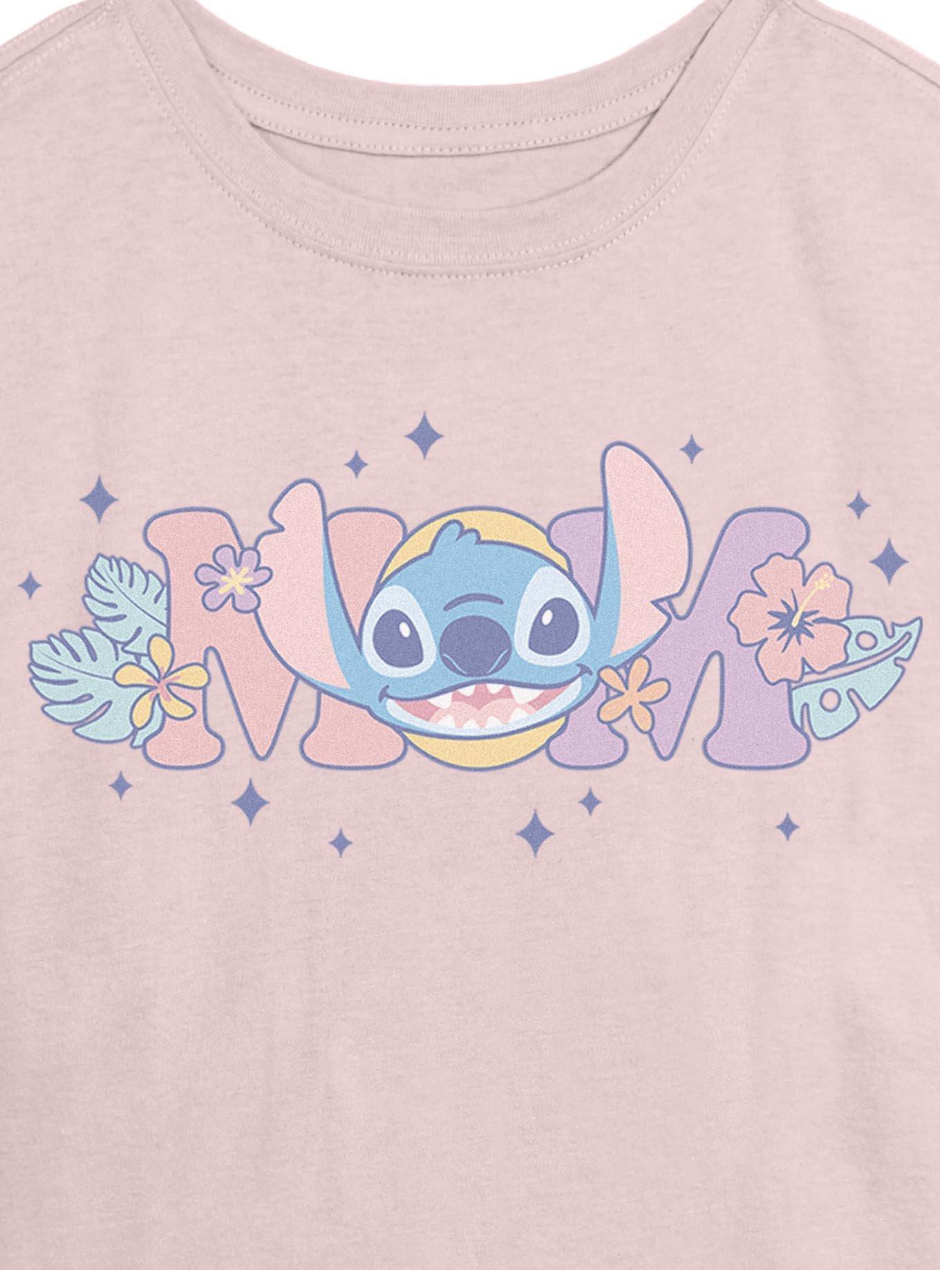 Disney Lilo & Stitch Mom Flowers Girls Skimmer T-Shirt, , hi-res