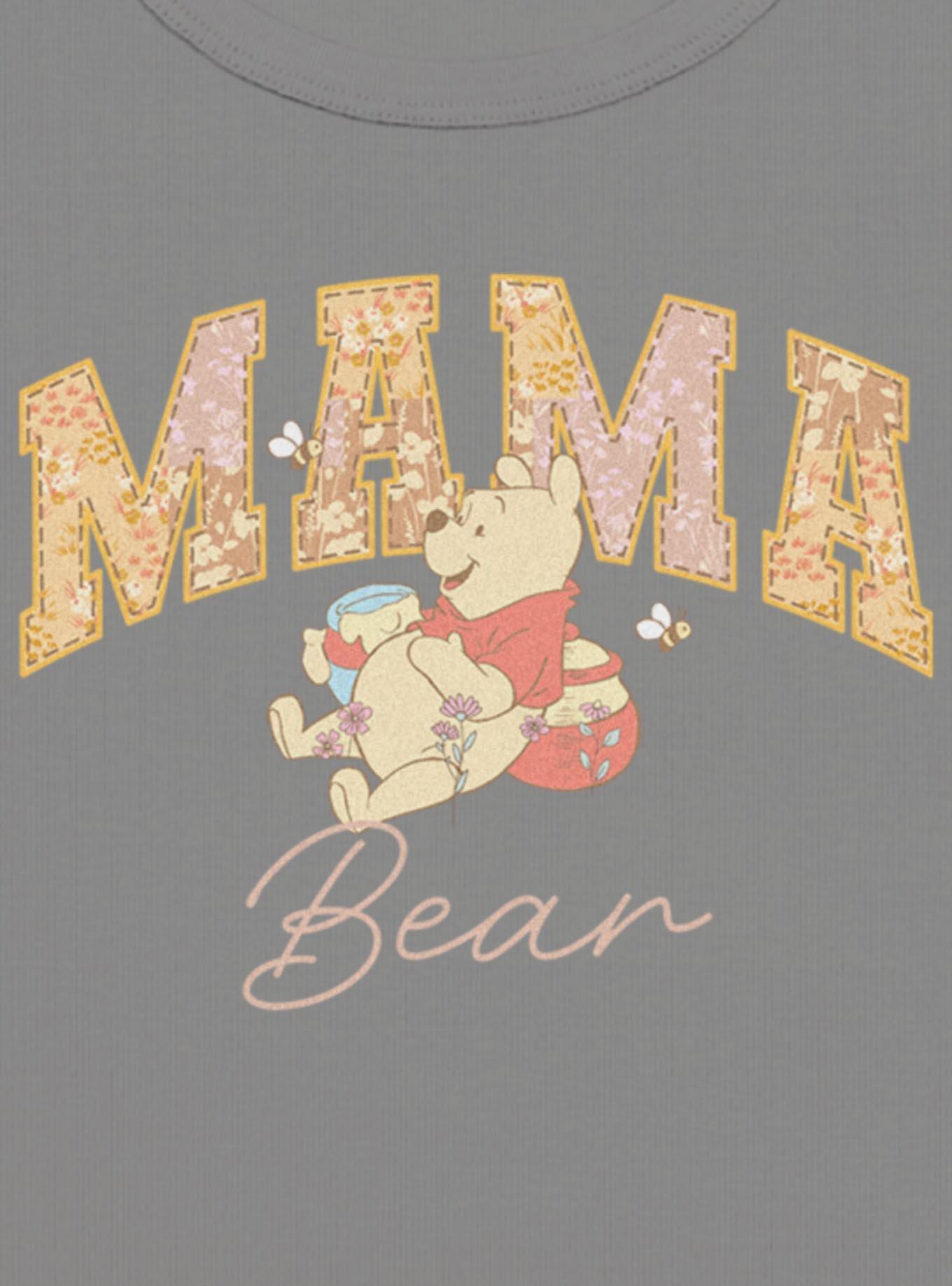 Disney Winnie The Pooh Mama Collegiate Bear Girls Baby T-Shirt, , hi-res