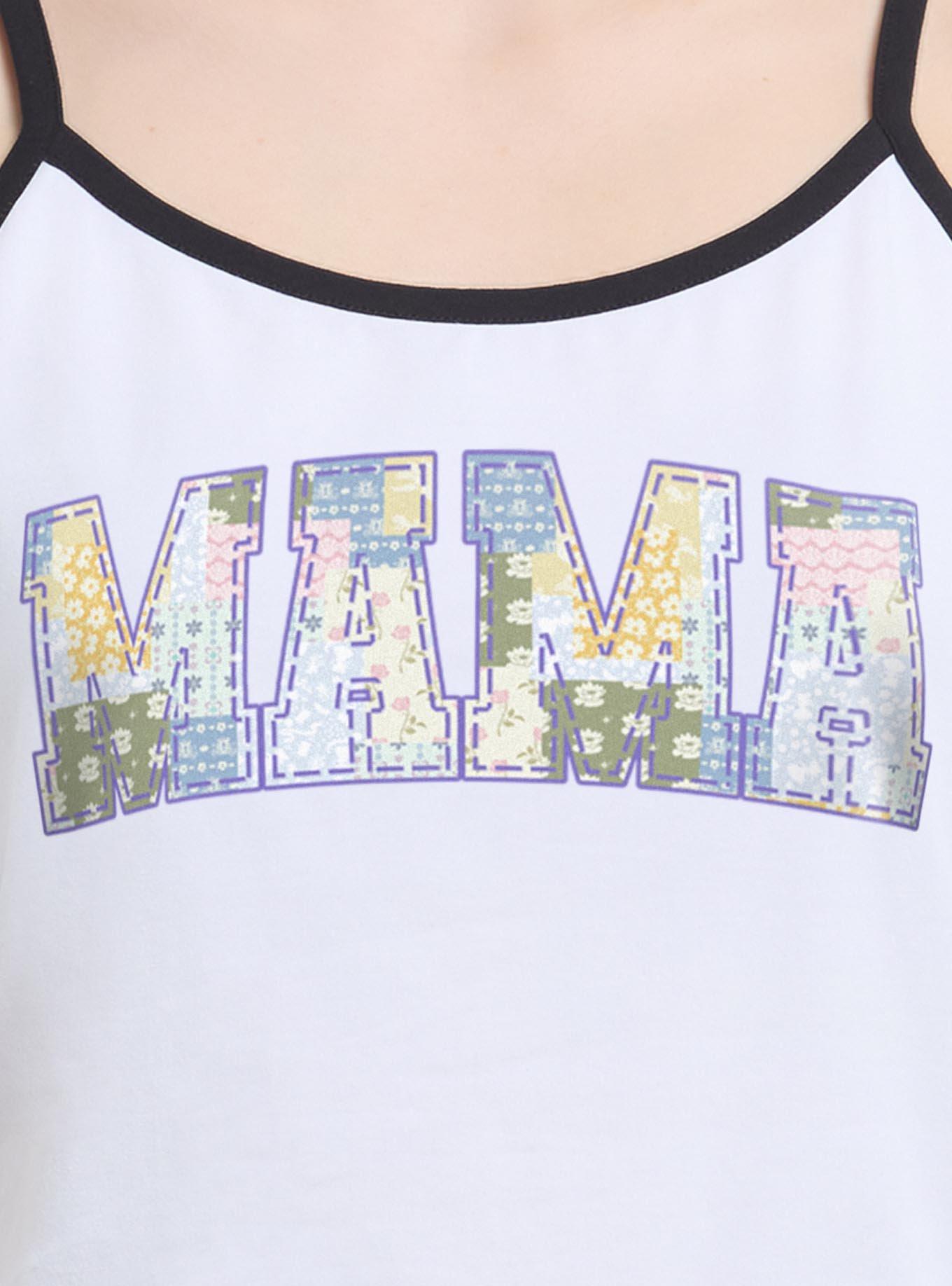 Disney Princesses Mama Collegiate Pattern Girls Cami, , hi-res