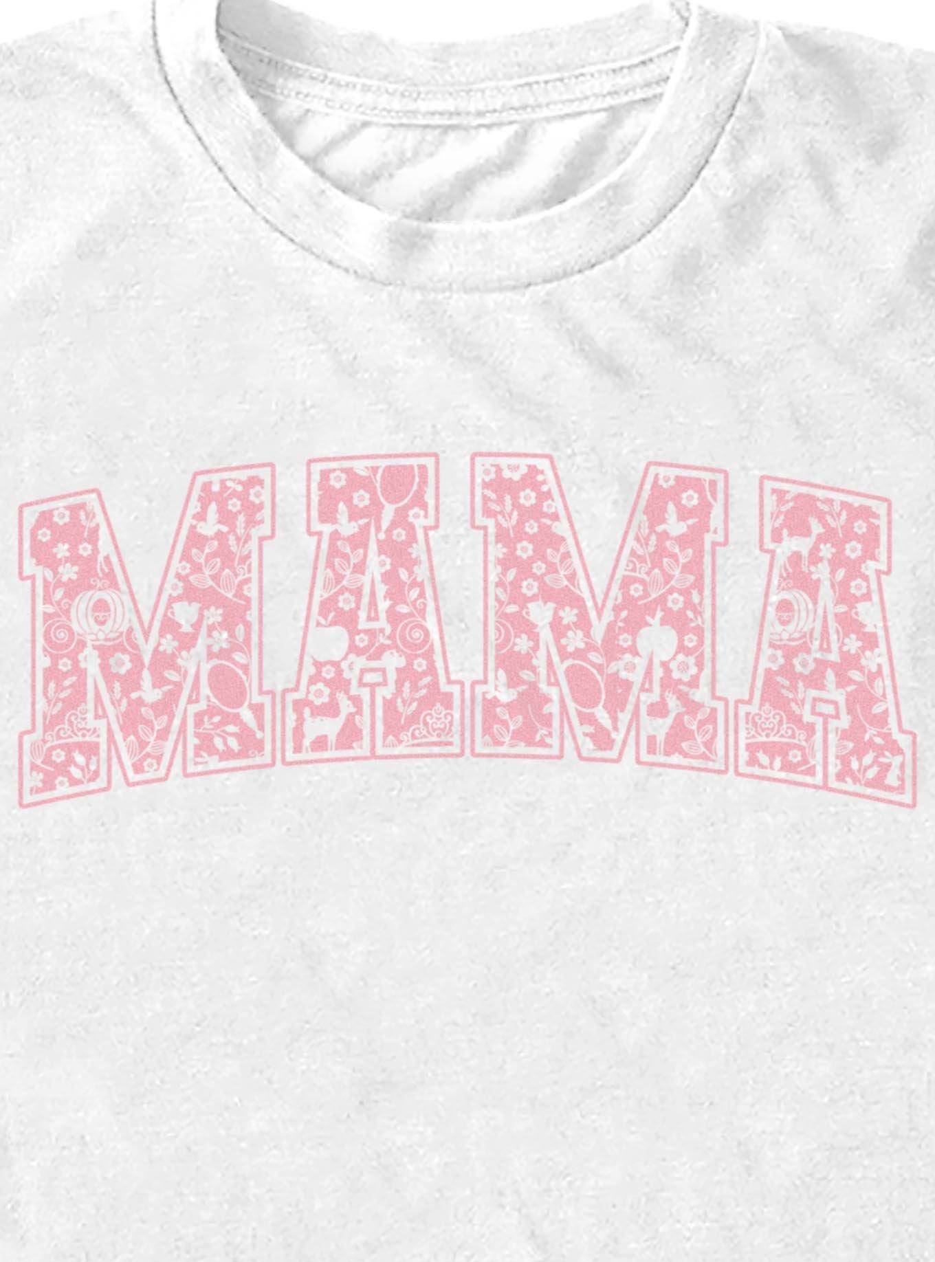 Disney Princesses Mama Collegiate Pattern T-Shirt, , hi-res