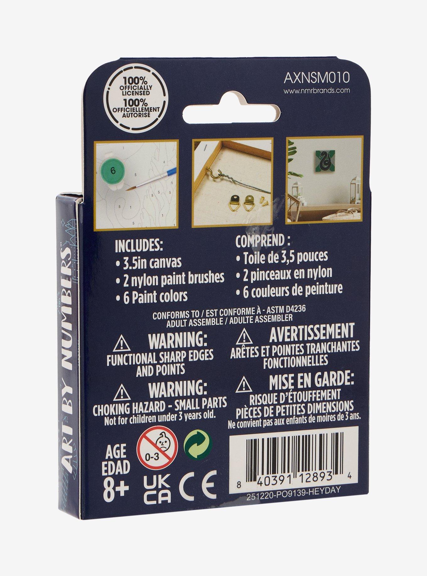 Harry Potter Slytherin Mini Art By Numbers Kit, , alternate - view 3