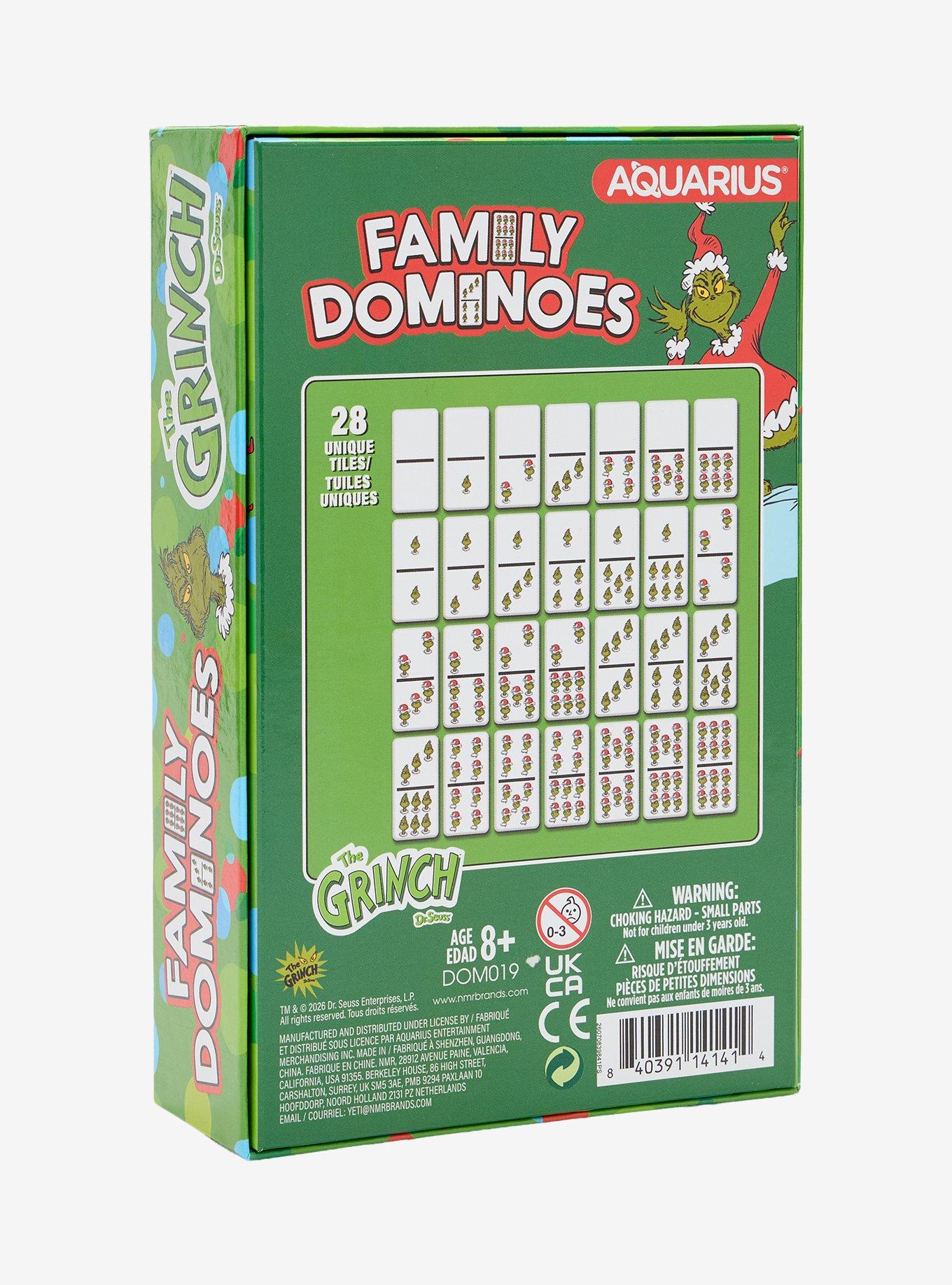 Family Dominoes: Dr. Seuss How The Grinch Stole Christmas! Edition Game, , alternate - view 2