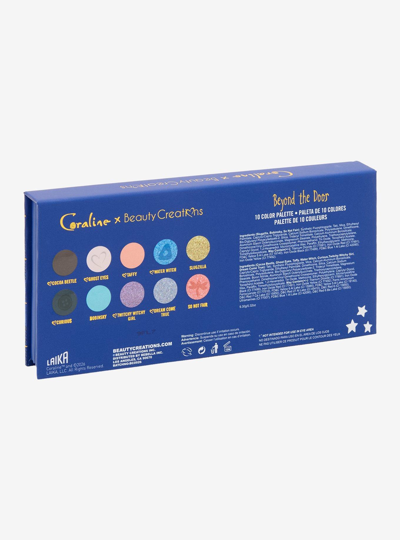 Coraline X Beauty Creations Eyeshadow Palette, , alternate - view 4