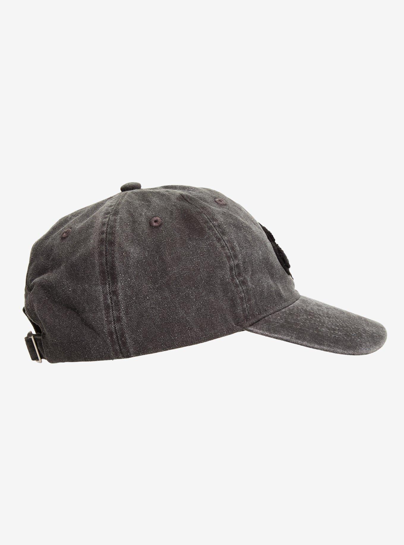 Disney Mickey Mouse Chenille Patch Dark Wash Dad Cap, , alternate - view 3