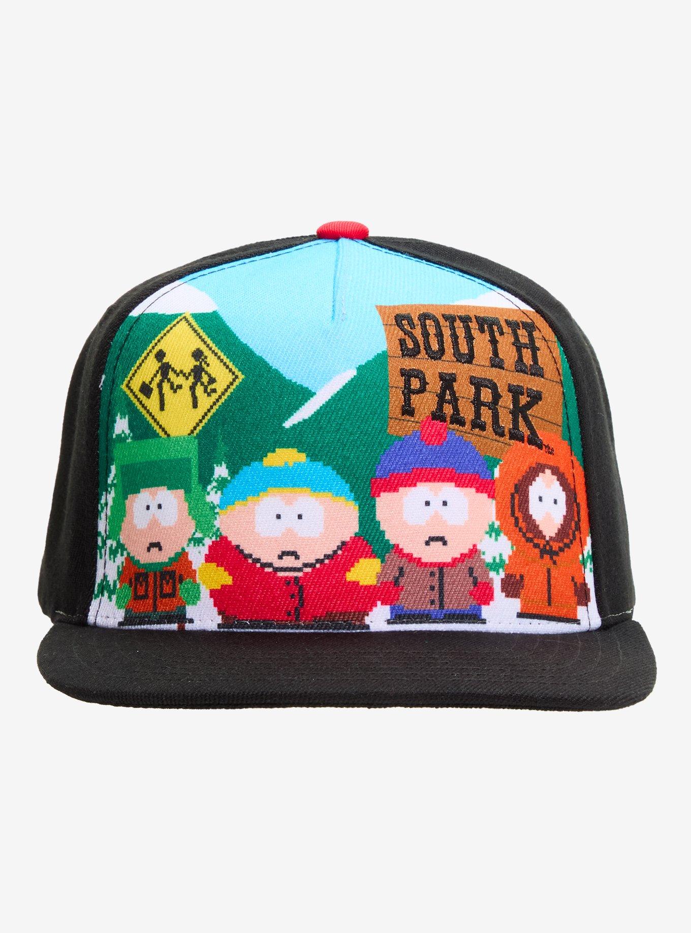 South Park 8-Bit Snapback Hat, , hi-res
