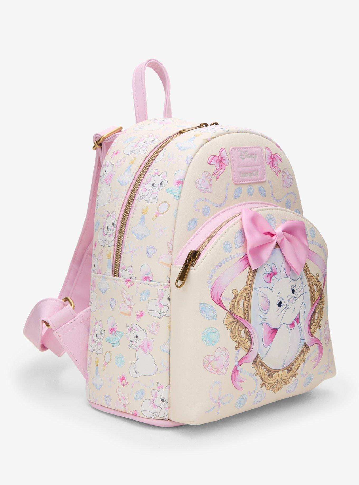 Loungefly Disney The Aristocats Marie Ornate Mini Backpack Hot Topic Exclusive, , alternate - view 2