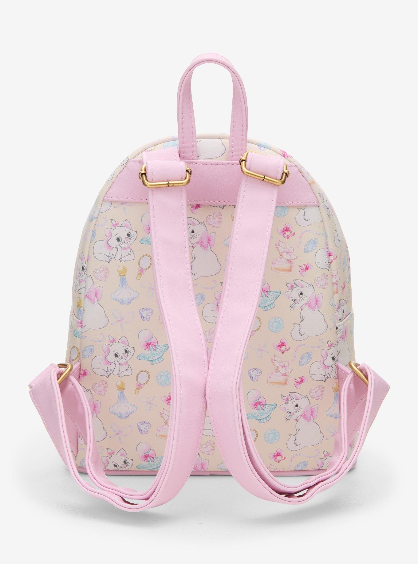 Loungefly Disney The Aristocats Marie Ornate Mini Backpack Hot Topic Exclusive, , alternate - view 3