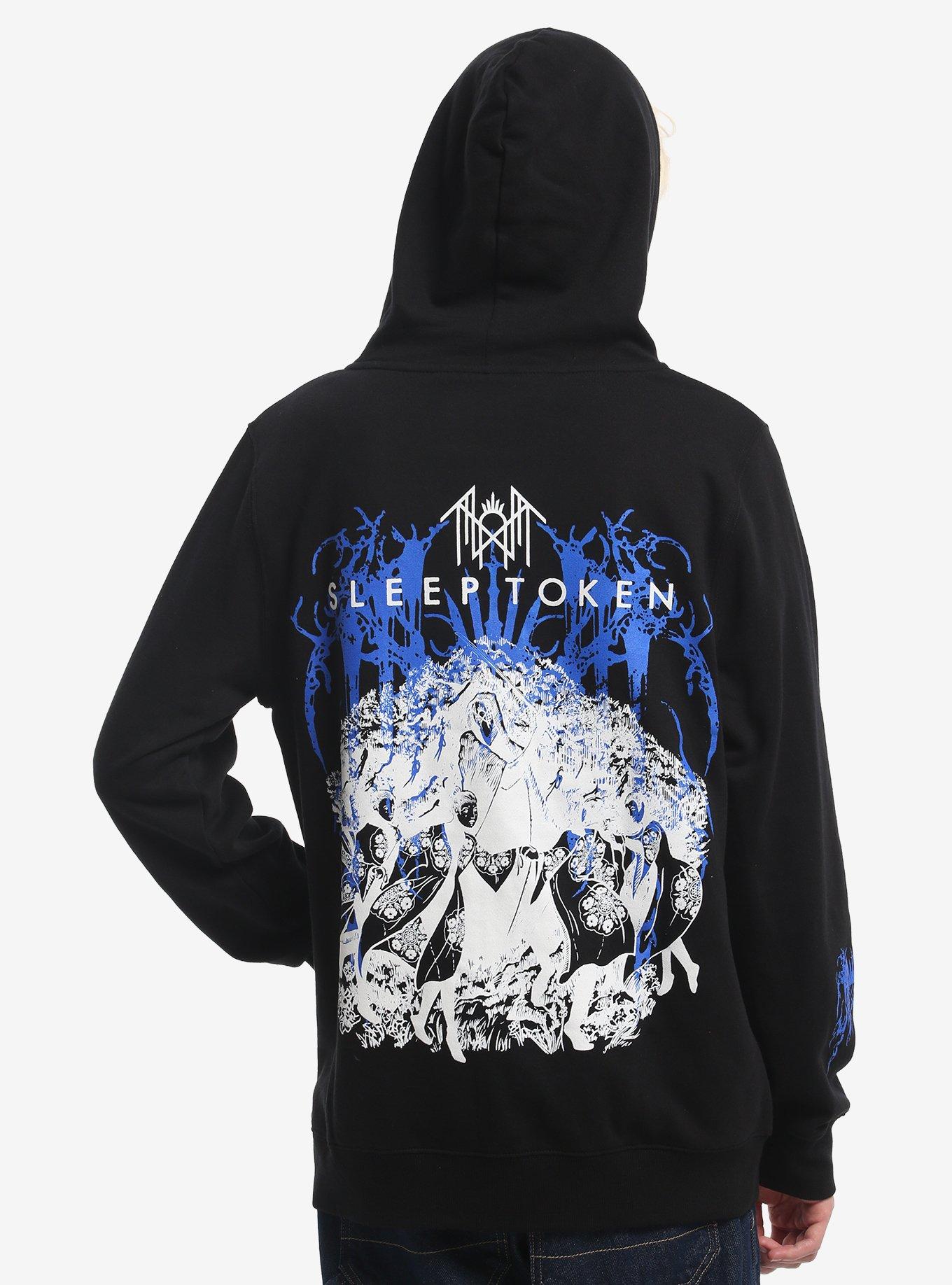 Sleep Token Rune Graphic Hoodie, , hi-res