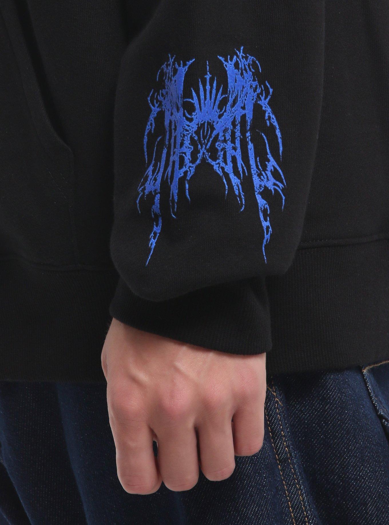 Sleep Token Rune Graphic Hoodie, BLACK, alternate - view 4