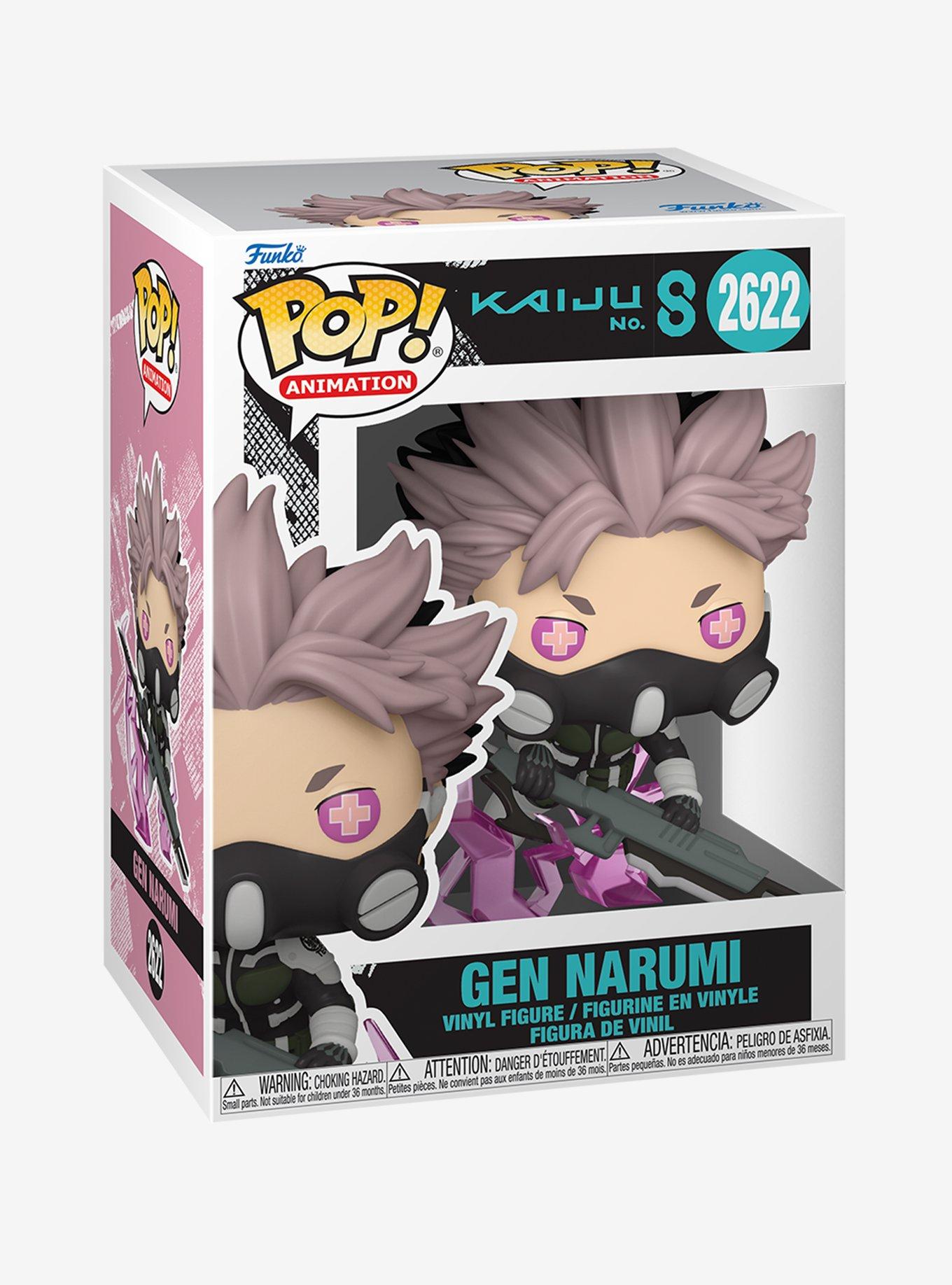 Funko Kaiju No. 8 Pop! Animation Gen Narumi (Power Up) Vinyl Figure, , alternate - view 2