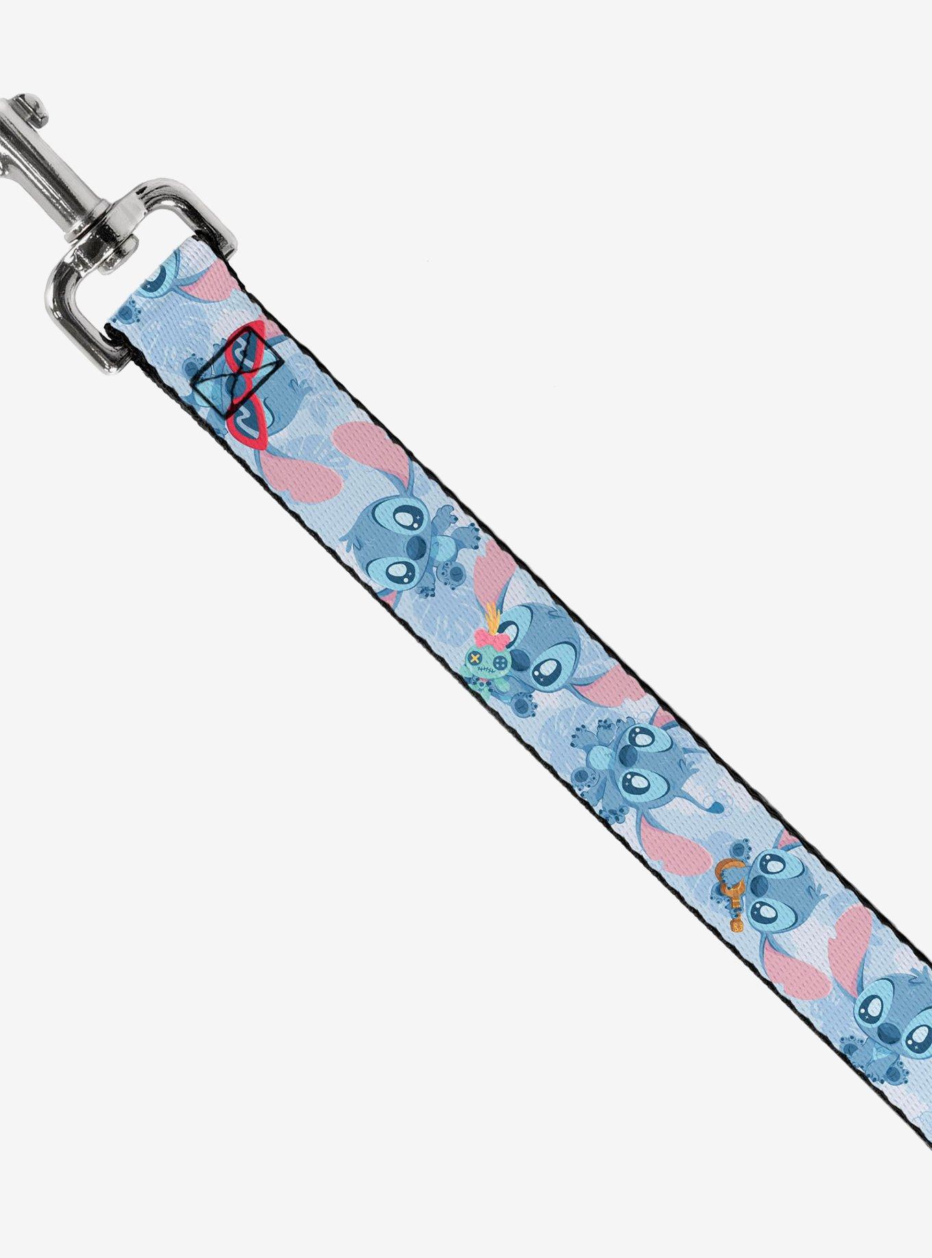 Disney Chibi Stitch Poses Close Up Dog Leash, , hi-res