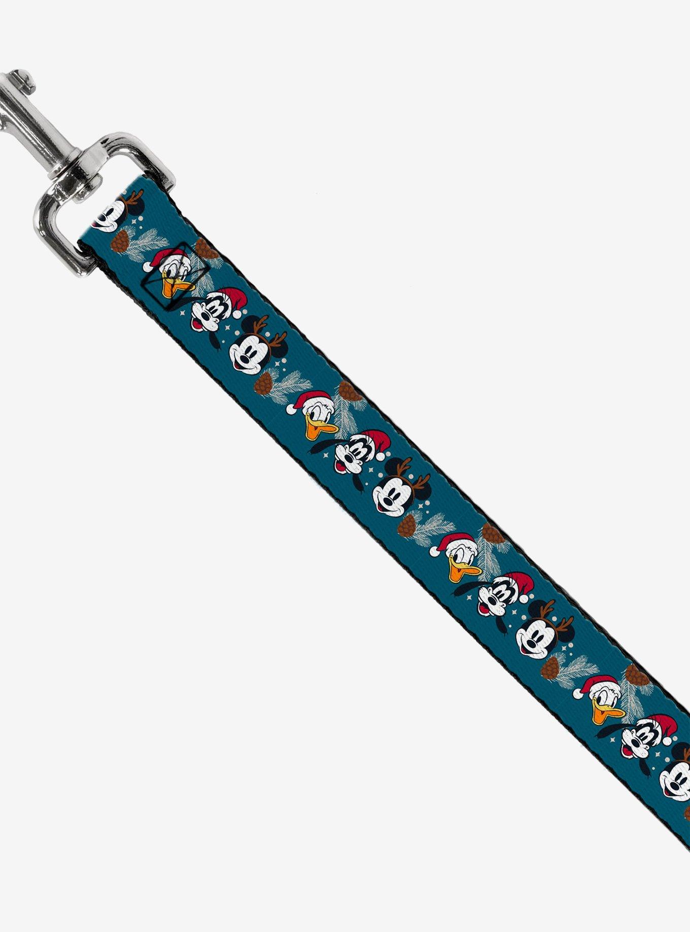 Disney Christmas Holiday Donald Goofy and Mickey With Pine Cone Dog Leash, , hi-res
