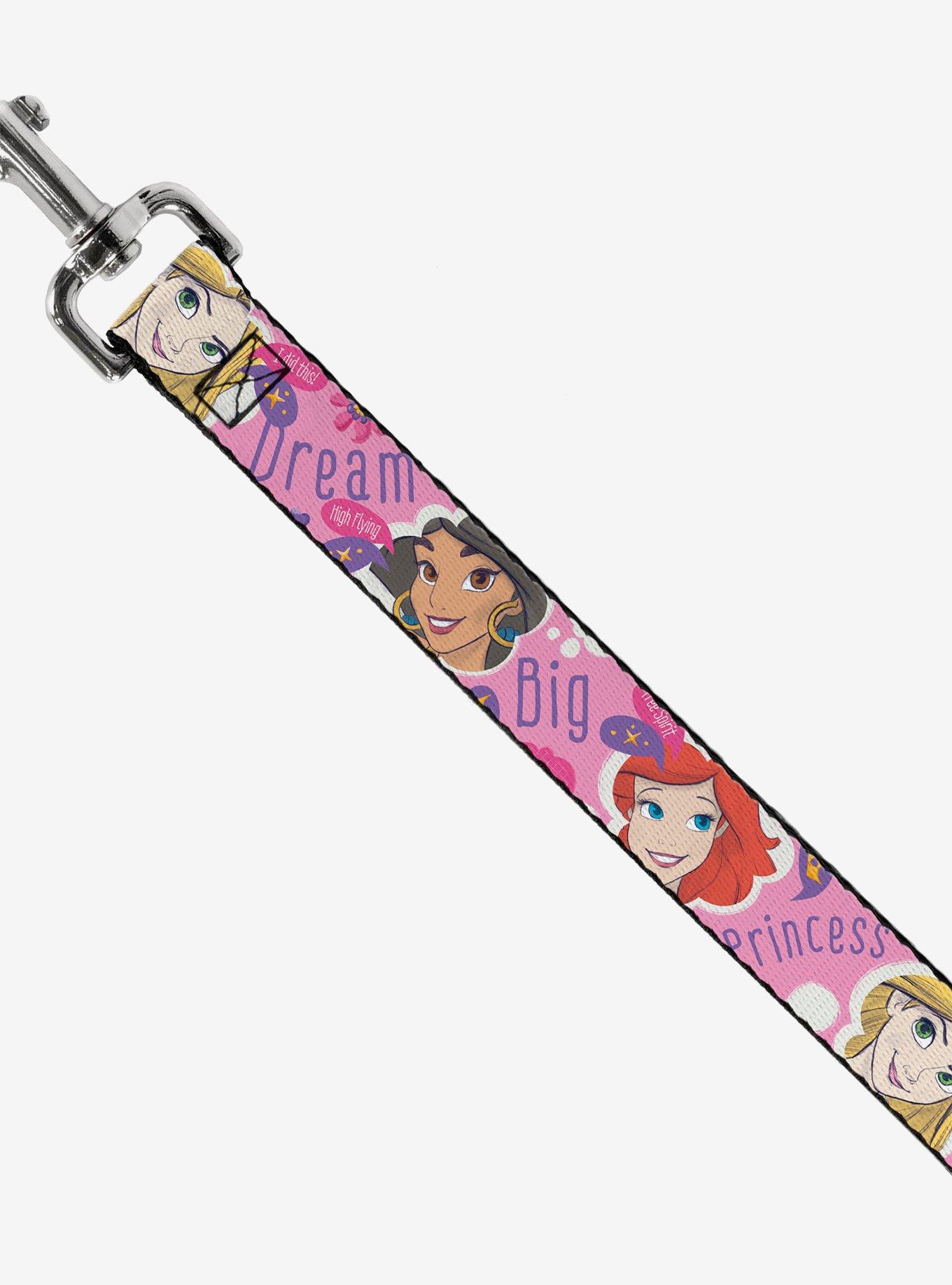 Disney Dream Big Princess Faces Dog Leash, , hi-res