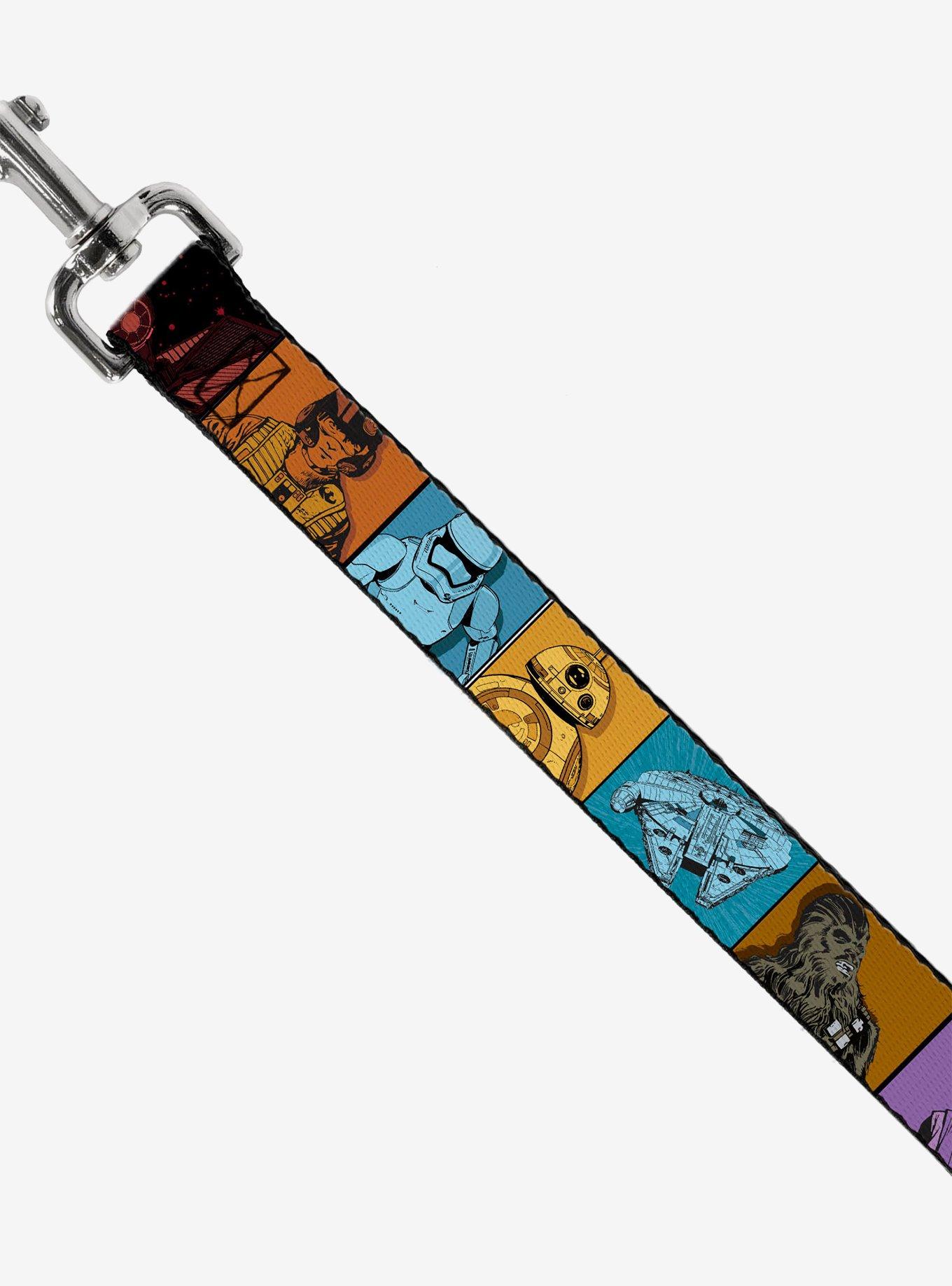 Star Wars The Force Awakens Character and Icons Dog Leash, MULTI, alternate
