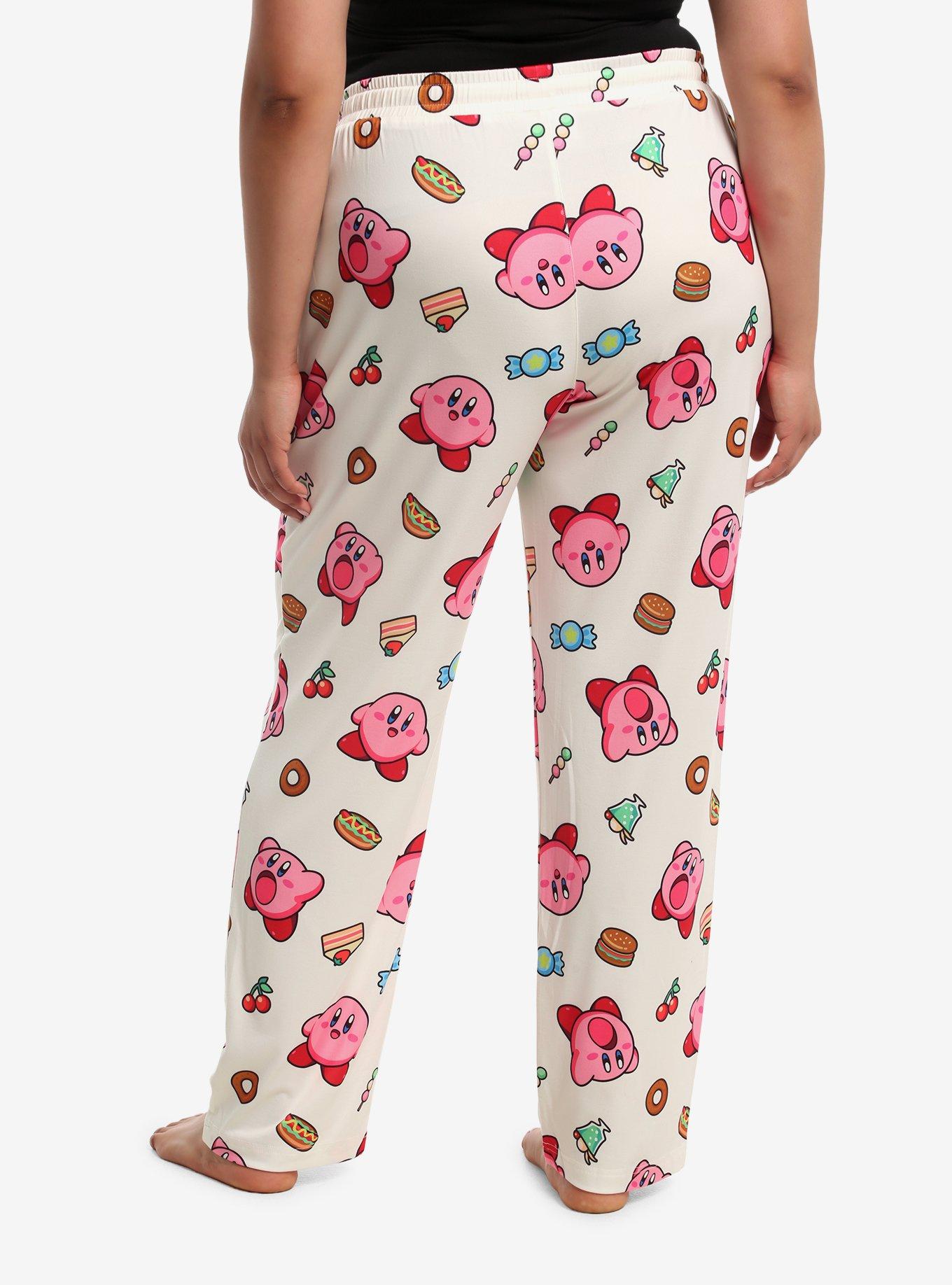 Kirby Snacks Pajama Pants Plus Size, MULTI, alternate - view 2
