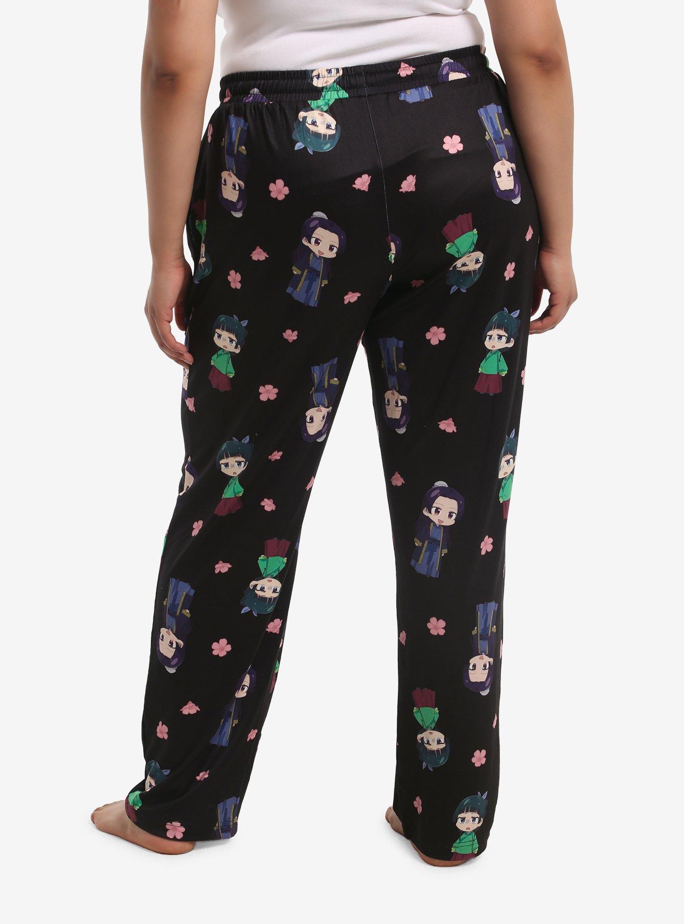 The Apothecary Diaries Chibi Maomao & Jinshi Pajama Pants Plus Size, MULTI, alternate - view 2