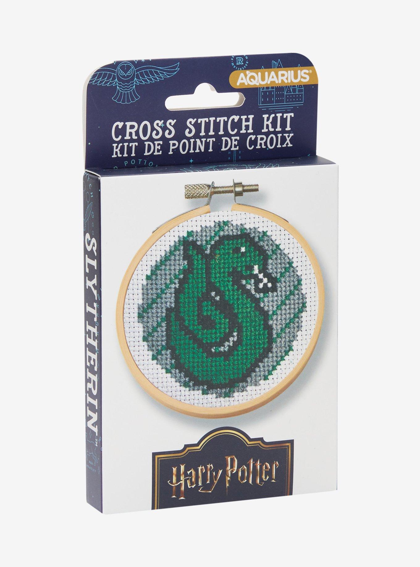 Harry Potter Slytherin Cross-Stitch Kit, , hi-res