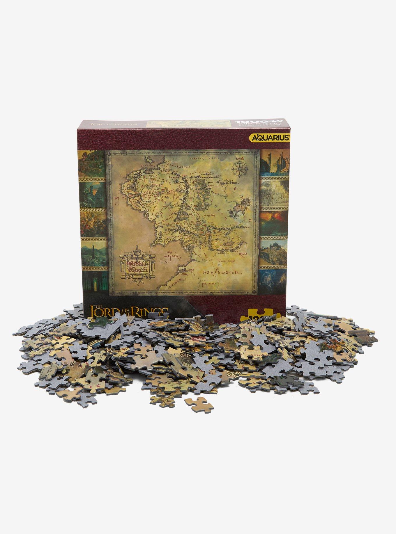 The Lord Of The Rings Map Puzzle, , hi-res