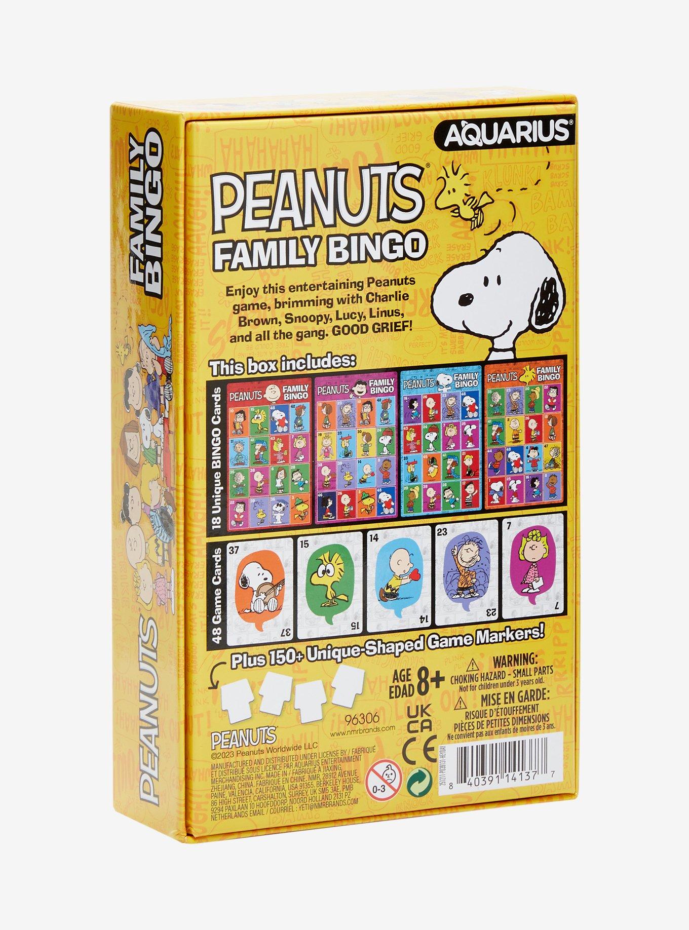 Peanuts Family Bingo, , hi-res