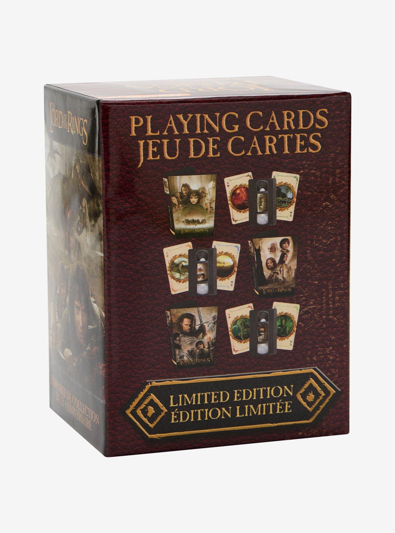 The Lord Of The Rings 25th Anniversary Collector Set Playing Cards, , hi-res