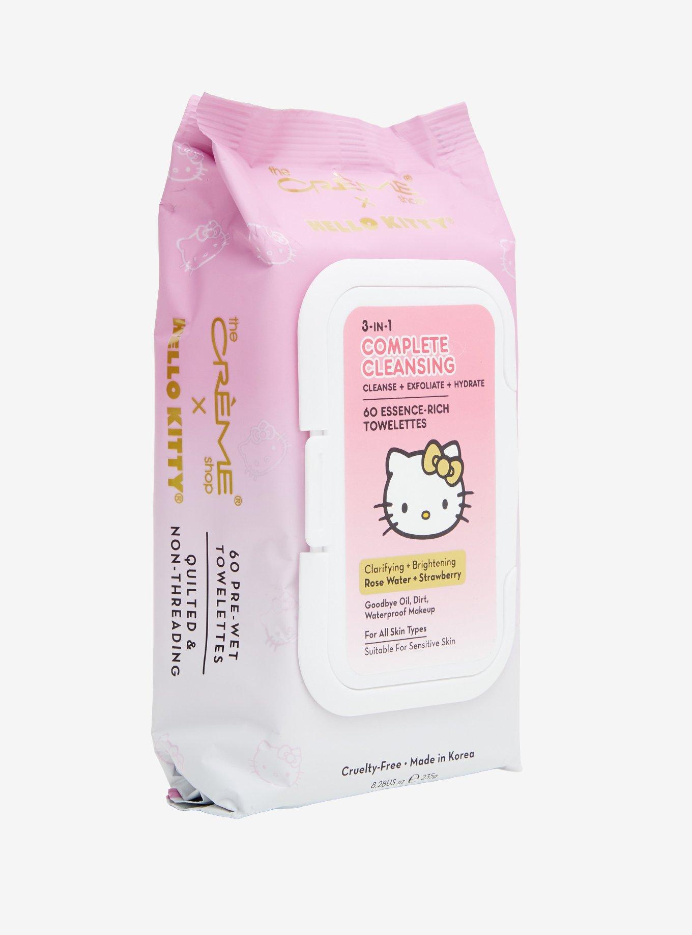 The Cr&egrave;me Shop Hello Kitty Complete Cleansing Makeup Remover Wipes, , alternate - view 3