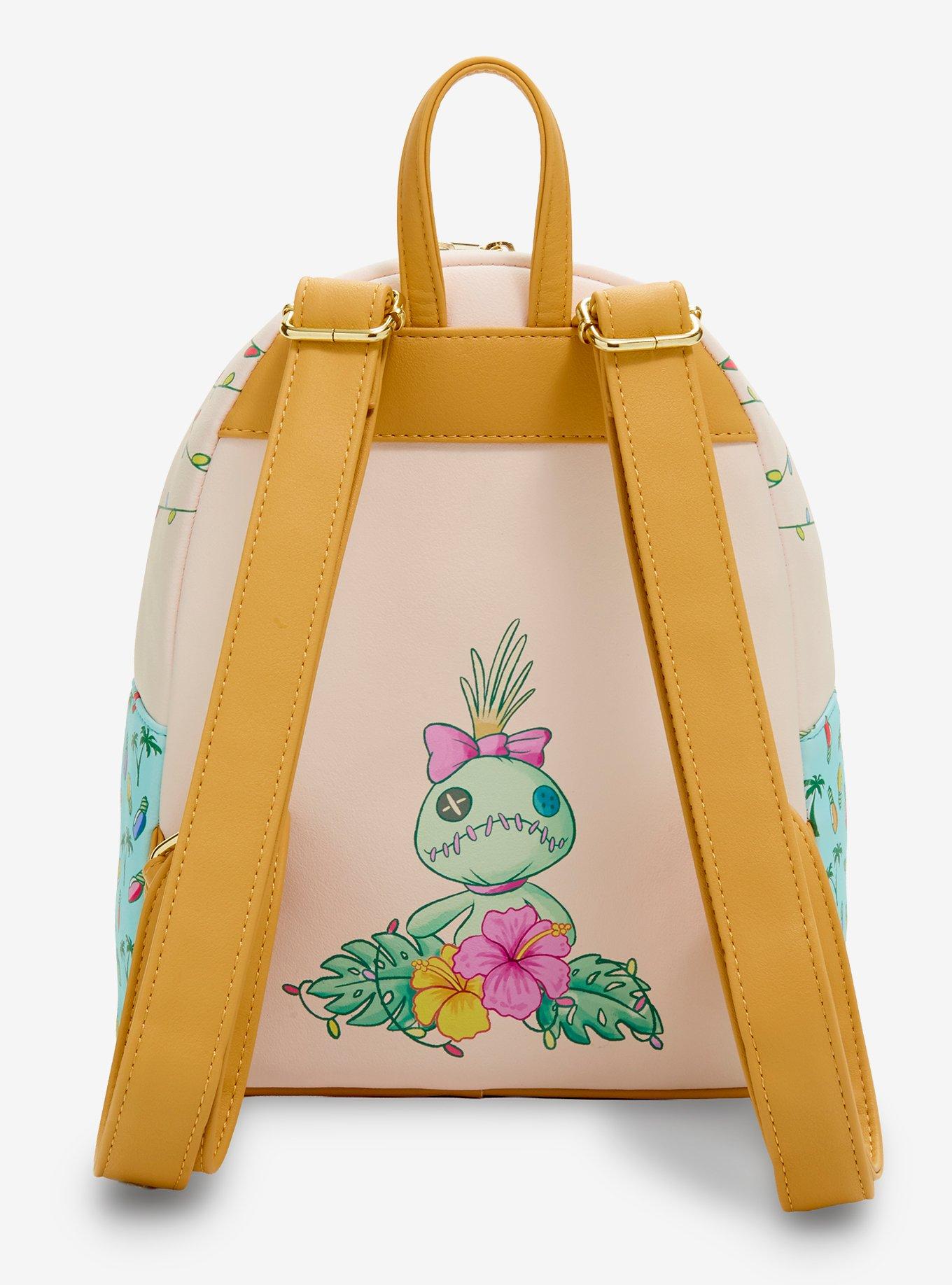 Loungefly Disney Stitch Tropical Holiday Mini Backpack, , alternate - view 3