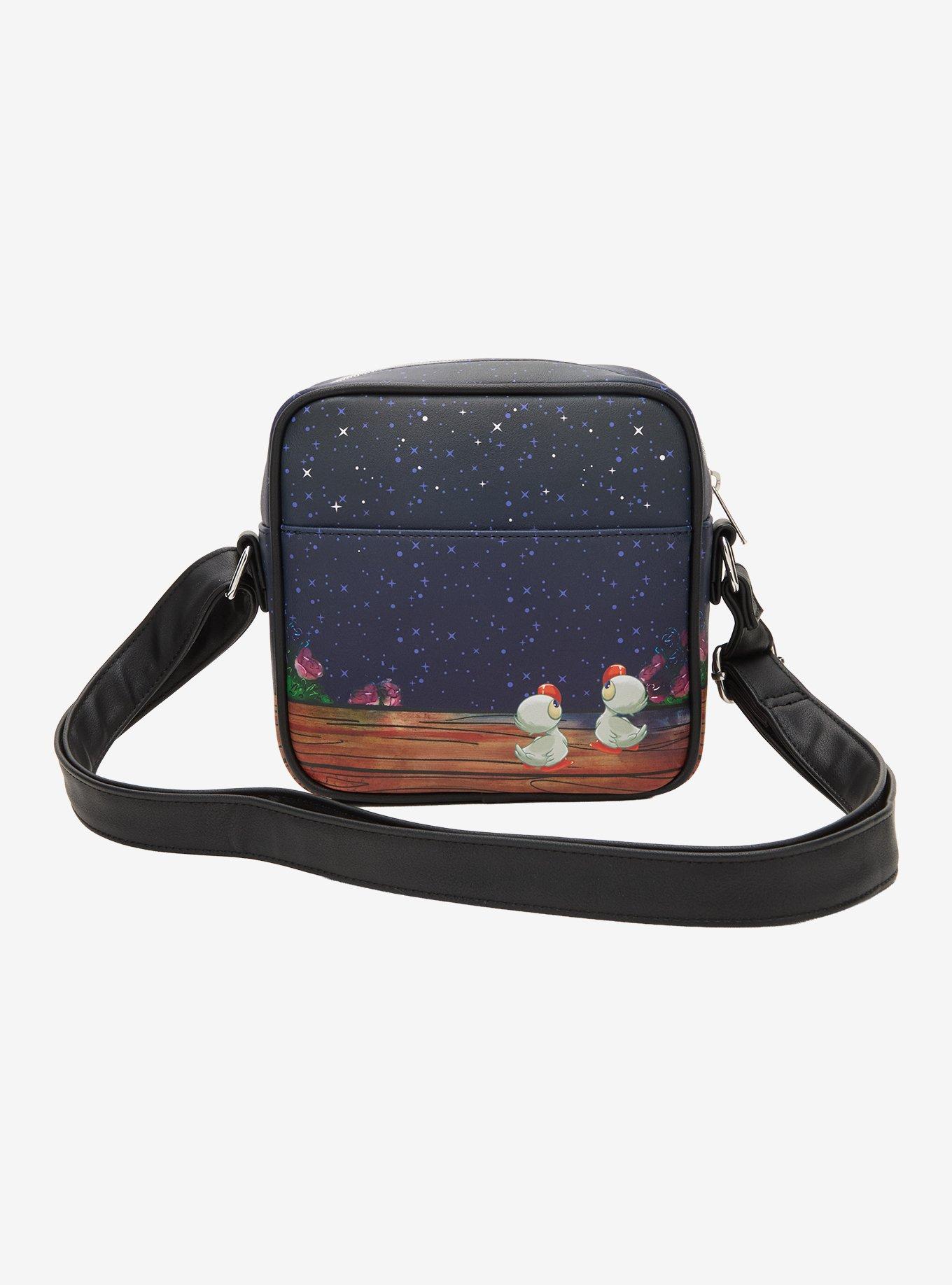 Loungefly Disney Stitch Night Sky Crossbody Bag Hot Topic Exclusive, , alternate - view 3