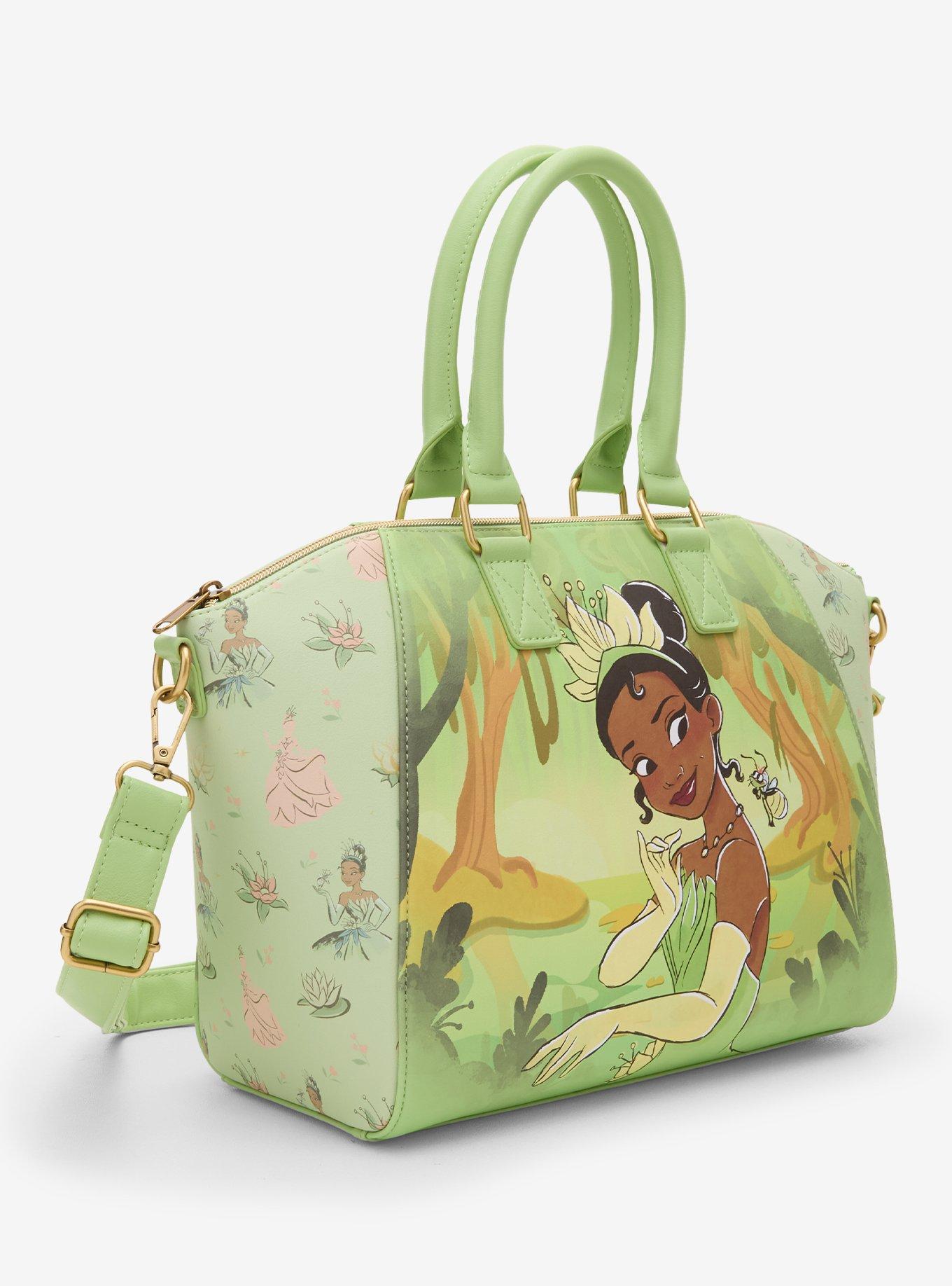 Loungefly The Princess And The Frog Tiana Lily Satchel Bag, , alternate - view 2