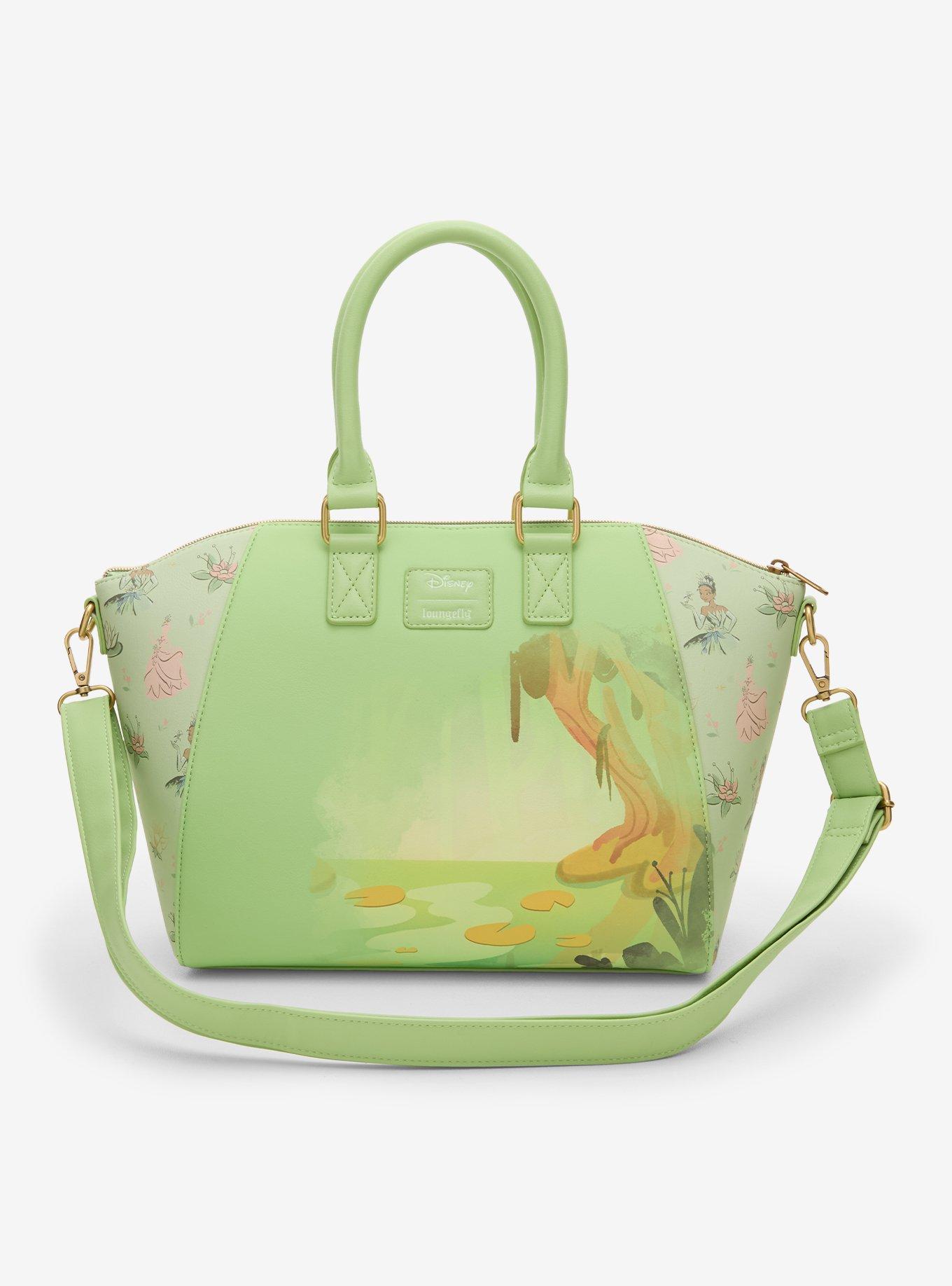 Loungefly The Princess And The Frog Tiana Lily Satchel Bag, , alternate - view 3