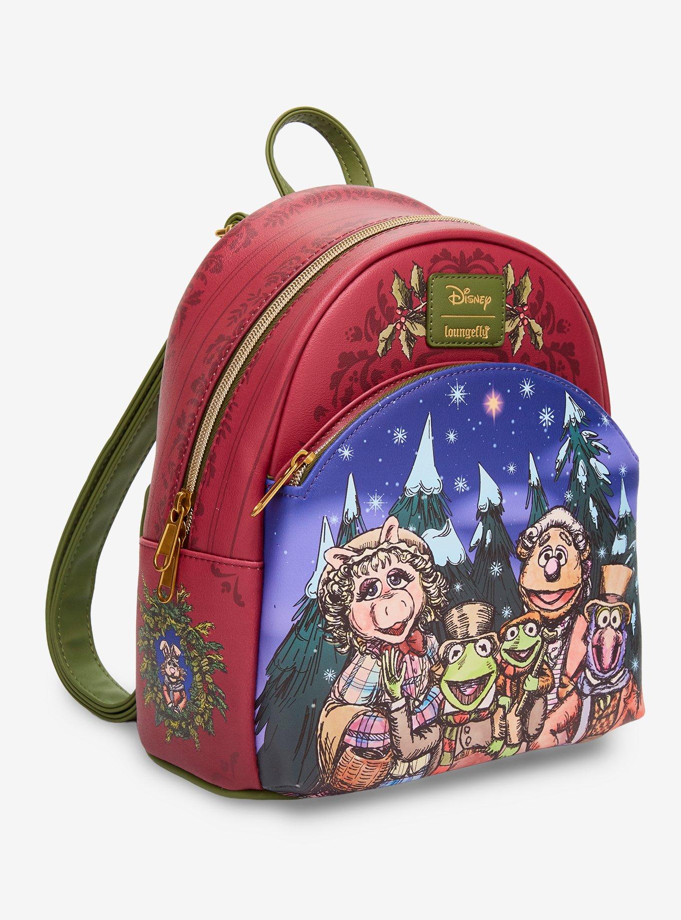 Loungefly Disney The Muppet Christmas Carol Group Mini Backpack Hot Topic Exclusive, , alternate - view 2