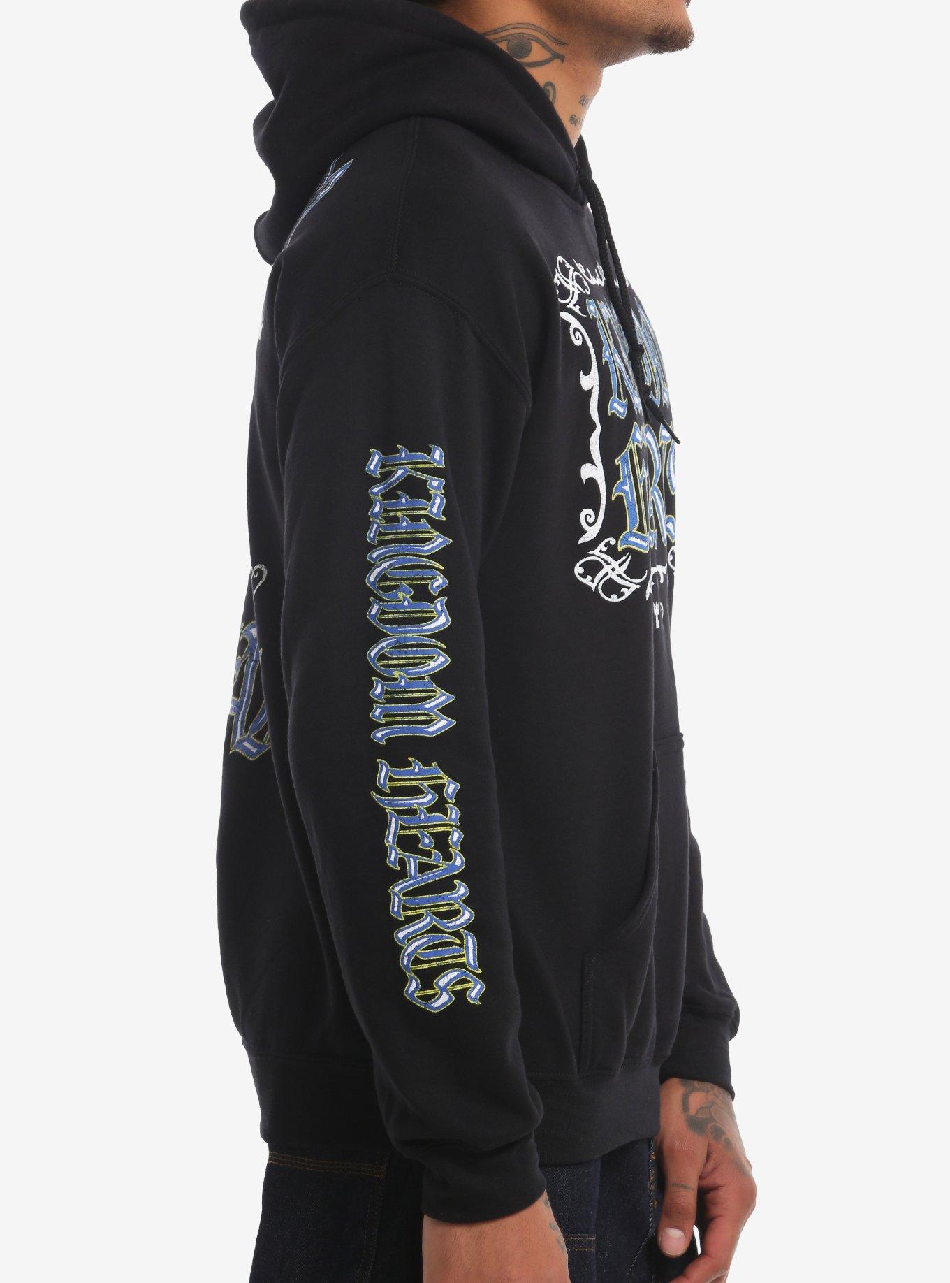 Disney Kingdom Hearts Stained Glass Hoodie, BLACK, alternate - view 5