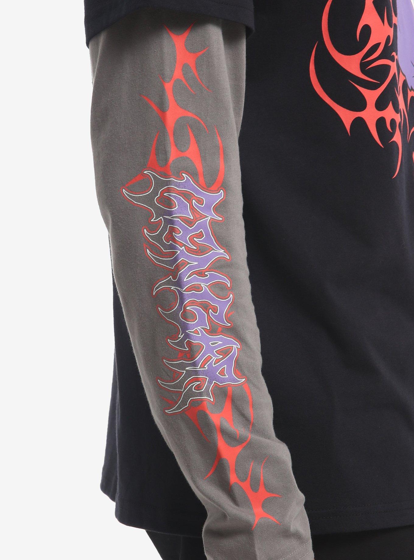 Pok&eacute;mon Gengar Twofer Long-Sleeve T-Shirt, BLACK, alternate - view 4