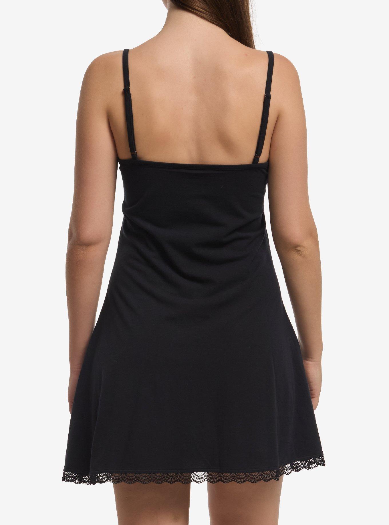 M&ouml;tley Cr&uuml;e Dr. Feelgood Cami Dress, BLACK, alternate - view 3