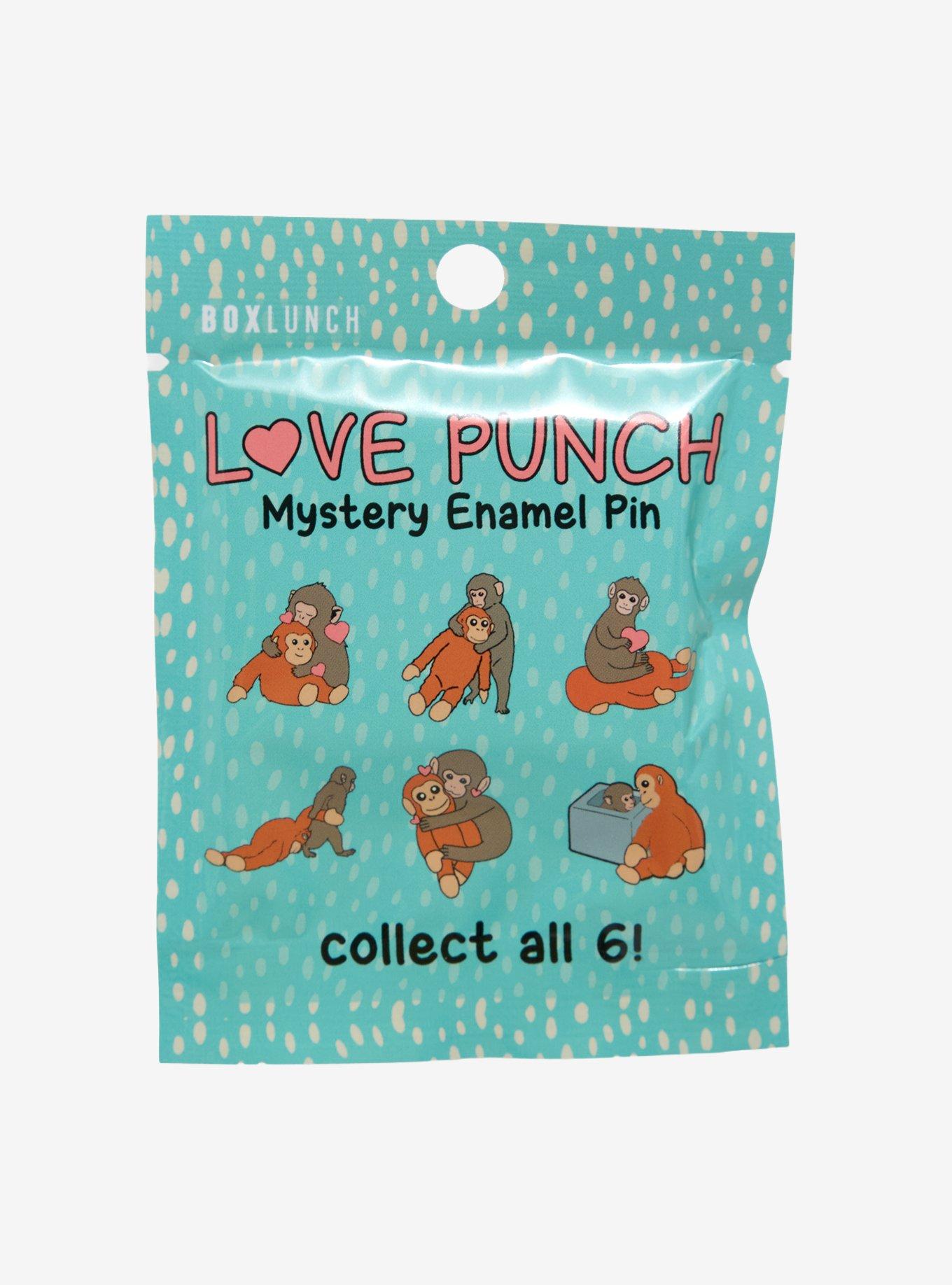 Love Punch Monkey Blind Bag Enamel Pin - BoxLunch Exclusive