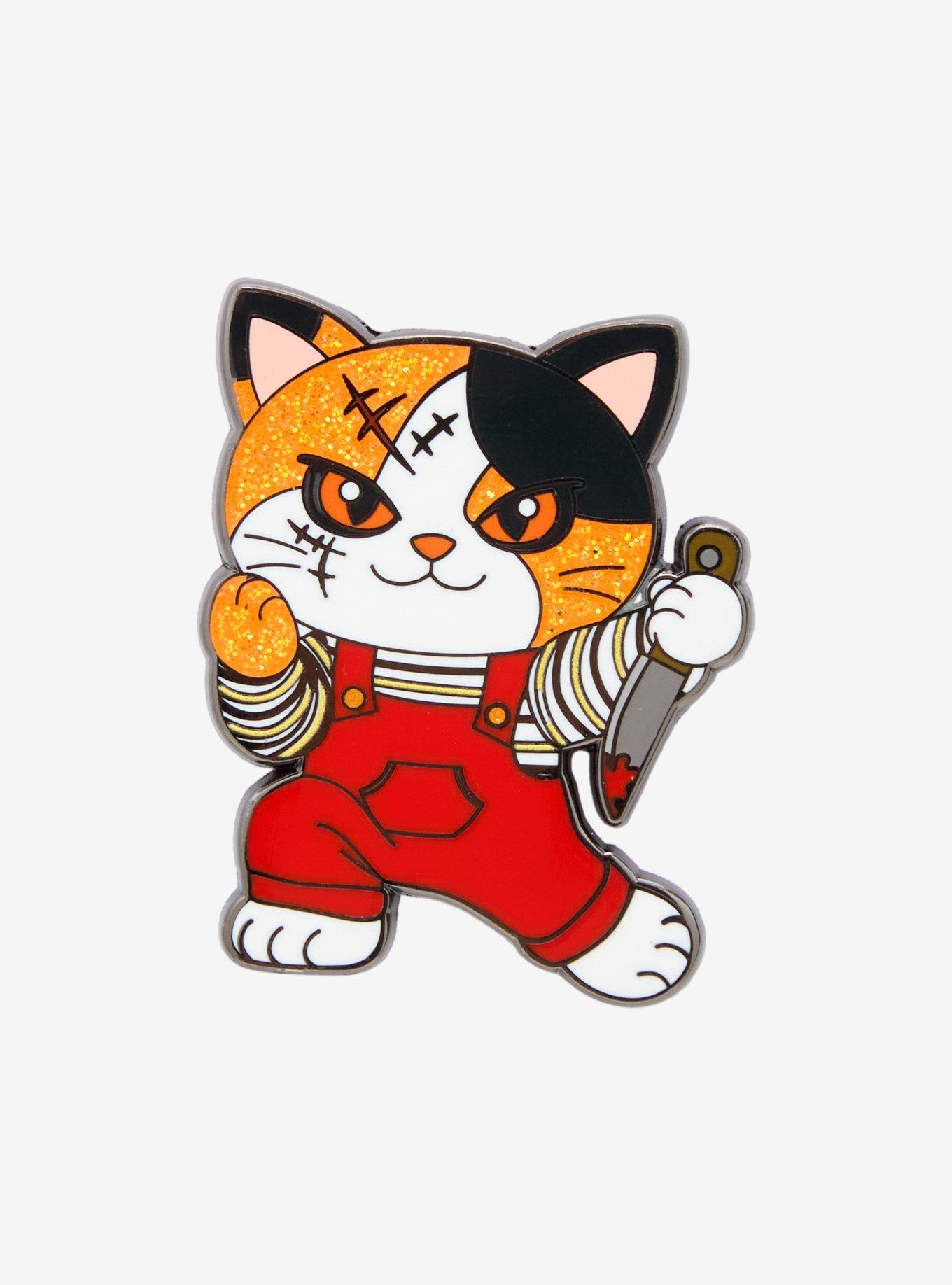 Otonagai Nightmeows Blind Box Enamel Pin - BoxLunch Exclusive, , hi-res