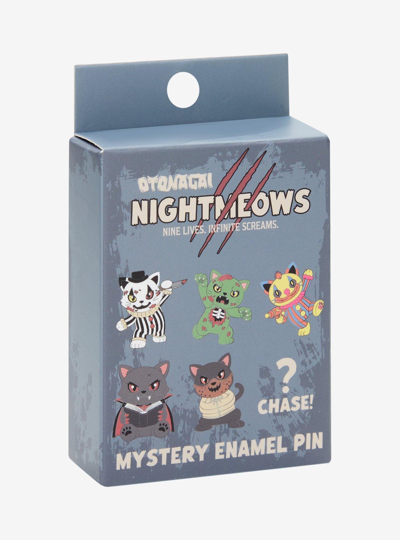 Otonagai Nightmeows Blind Box Enamel Pin - BoxLunch Exclusive, , alternate - view 3